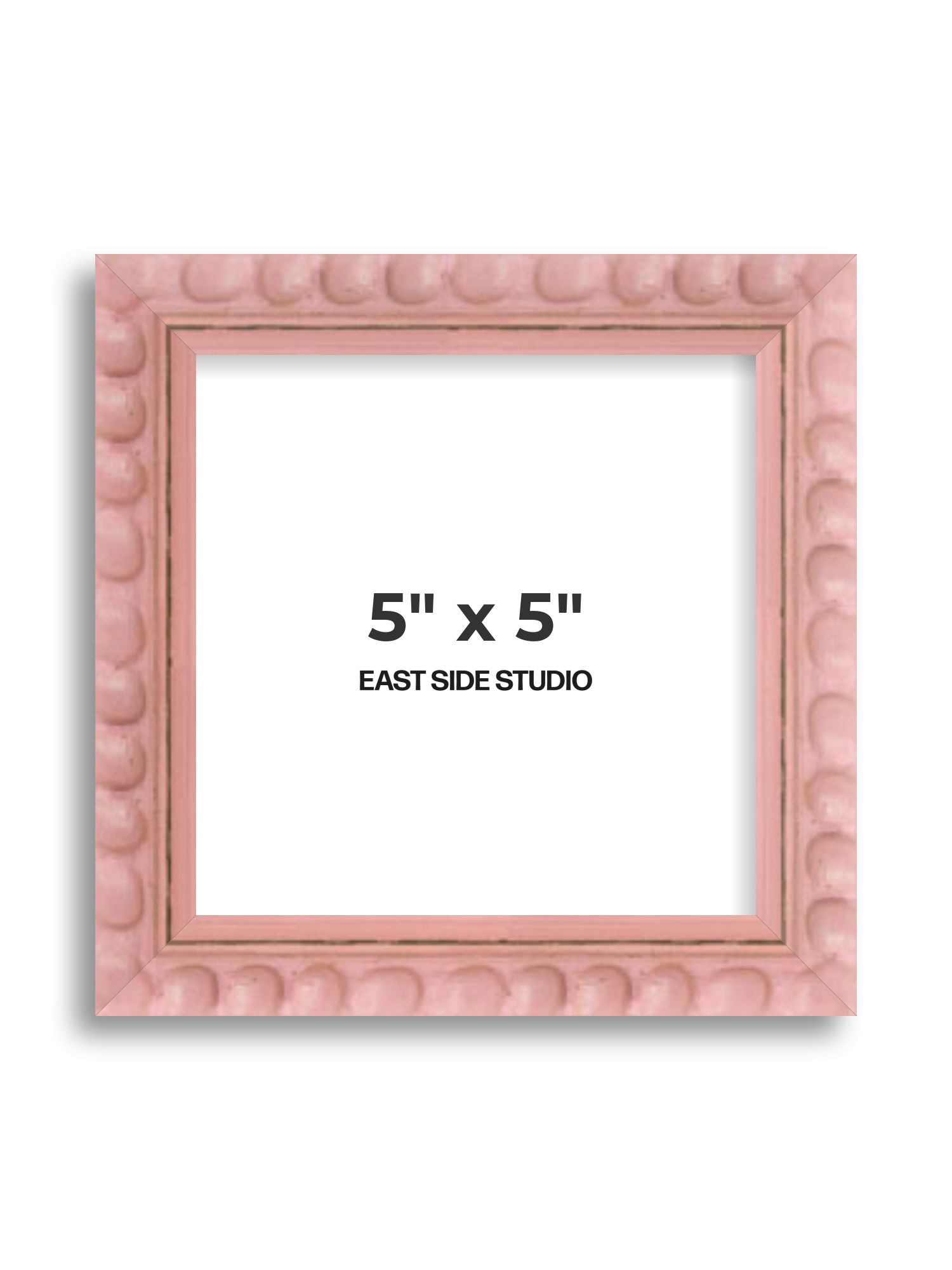 Pink Bobbin 5" x 5" picture frame