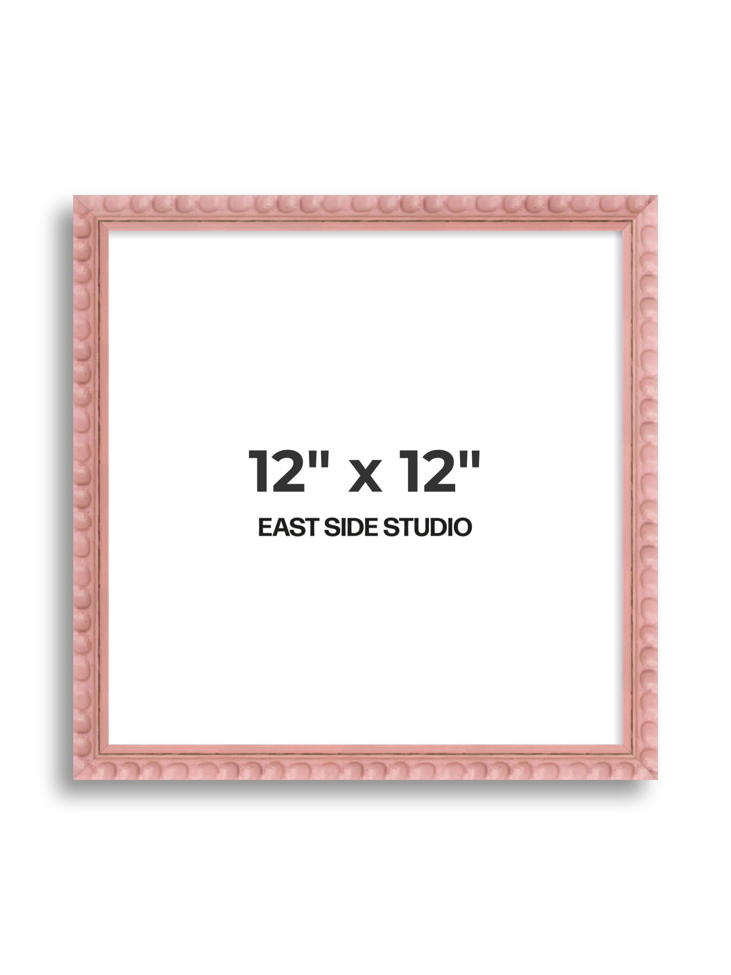 Pink Bobbin 12" x 12" picture frame
