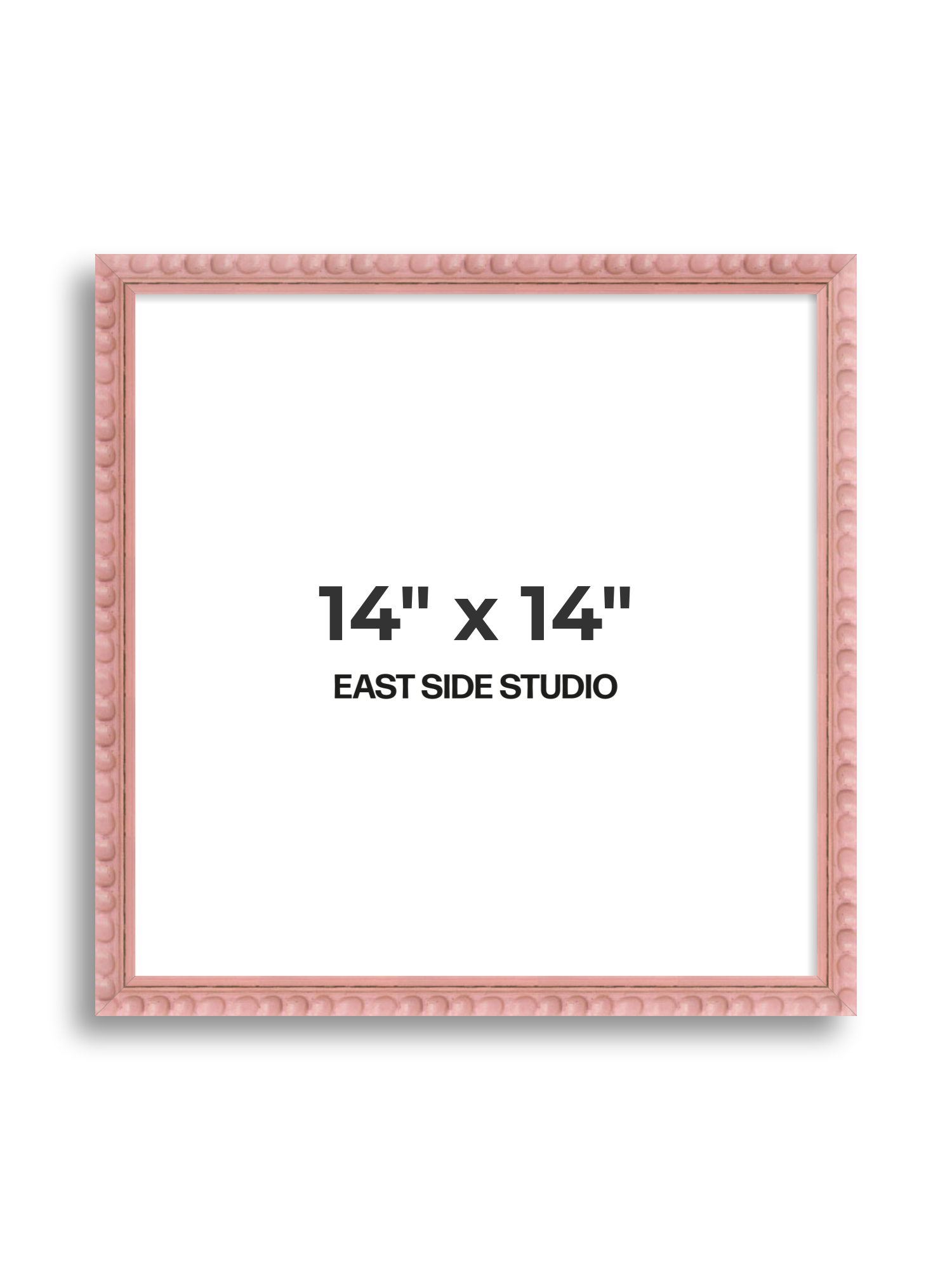 Pink Bobbin 14" x 14" picture frame