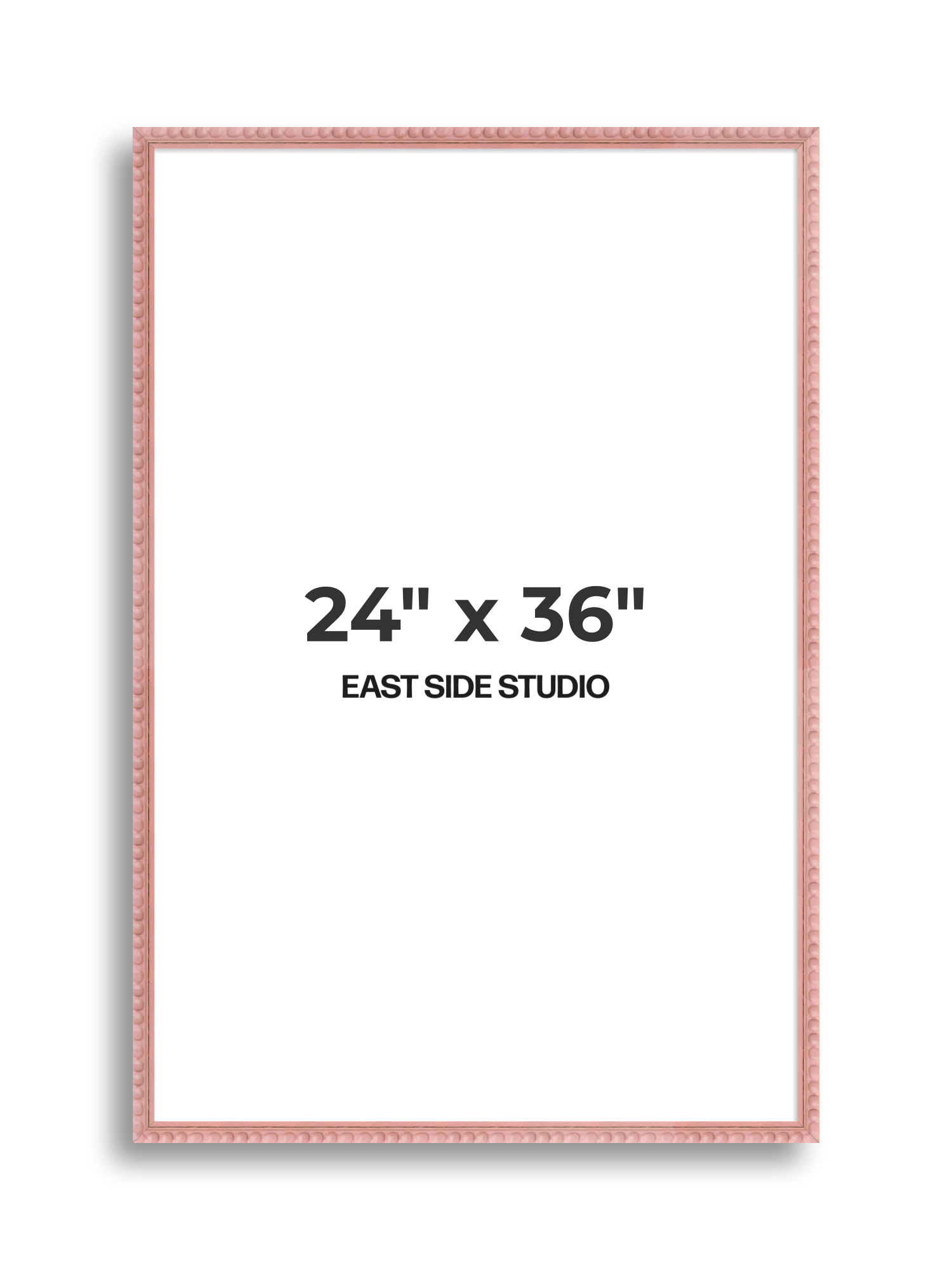 Pink Bobbin 24" x 36" picture frame