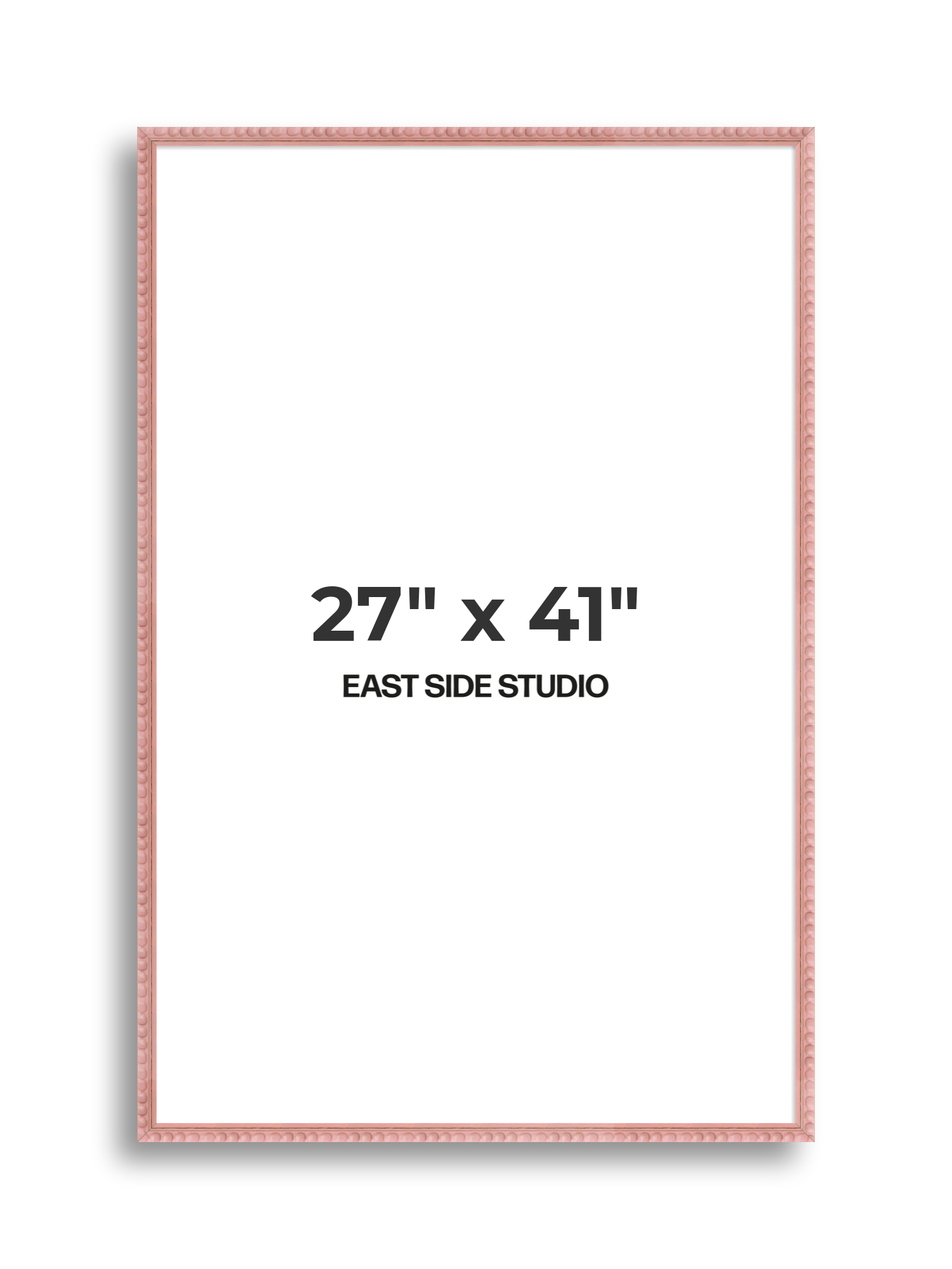 Pink Bobbin 27" x 41" picture frame