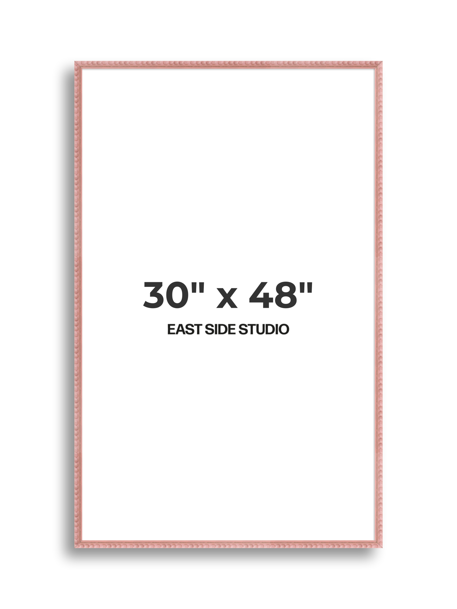 Pink Bobbin 30" x 48" picture frame