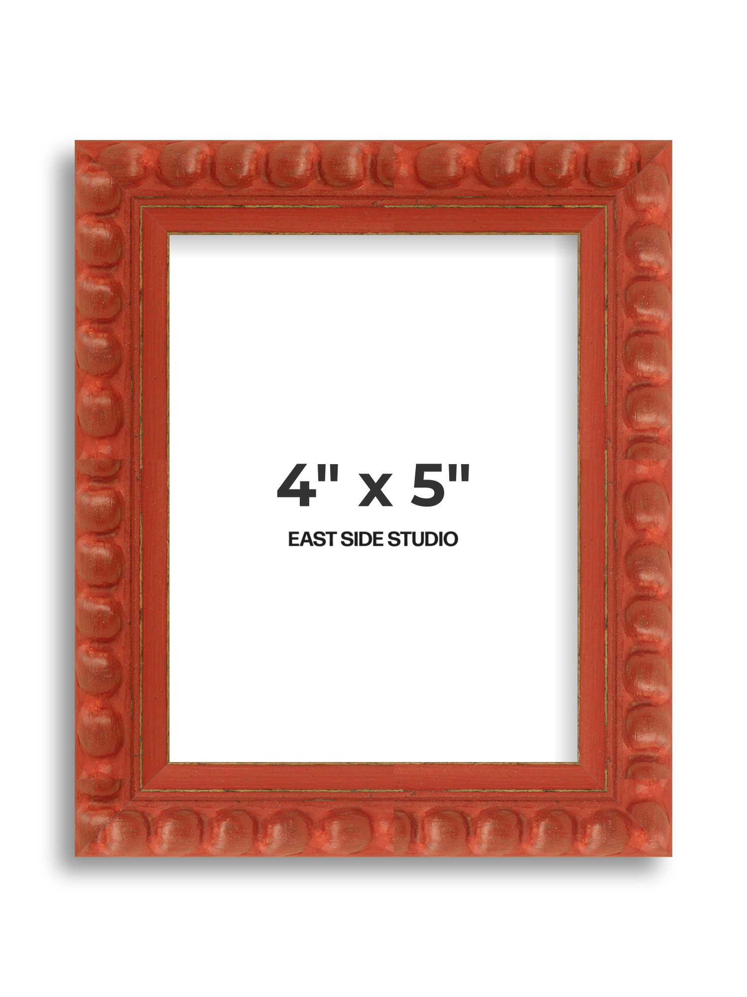 Brick Red Bobbin 4" x 5" picture frame