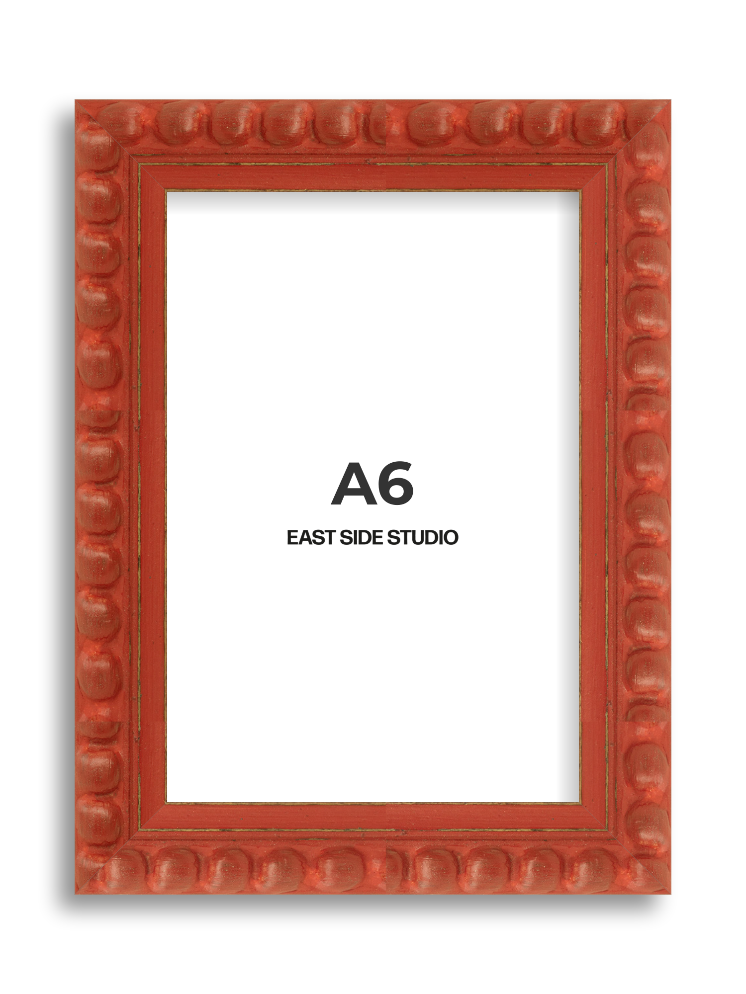 Brick Red Bobbin A6 picture frame