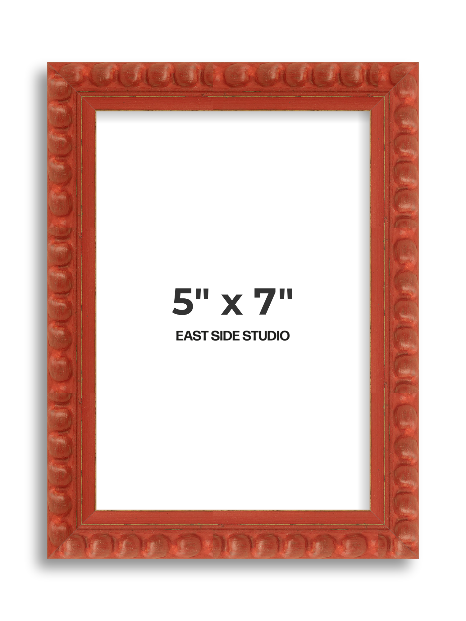 Brick Red Bobbin 5" x 7" picture frame