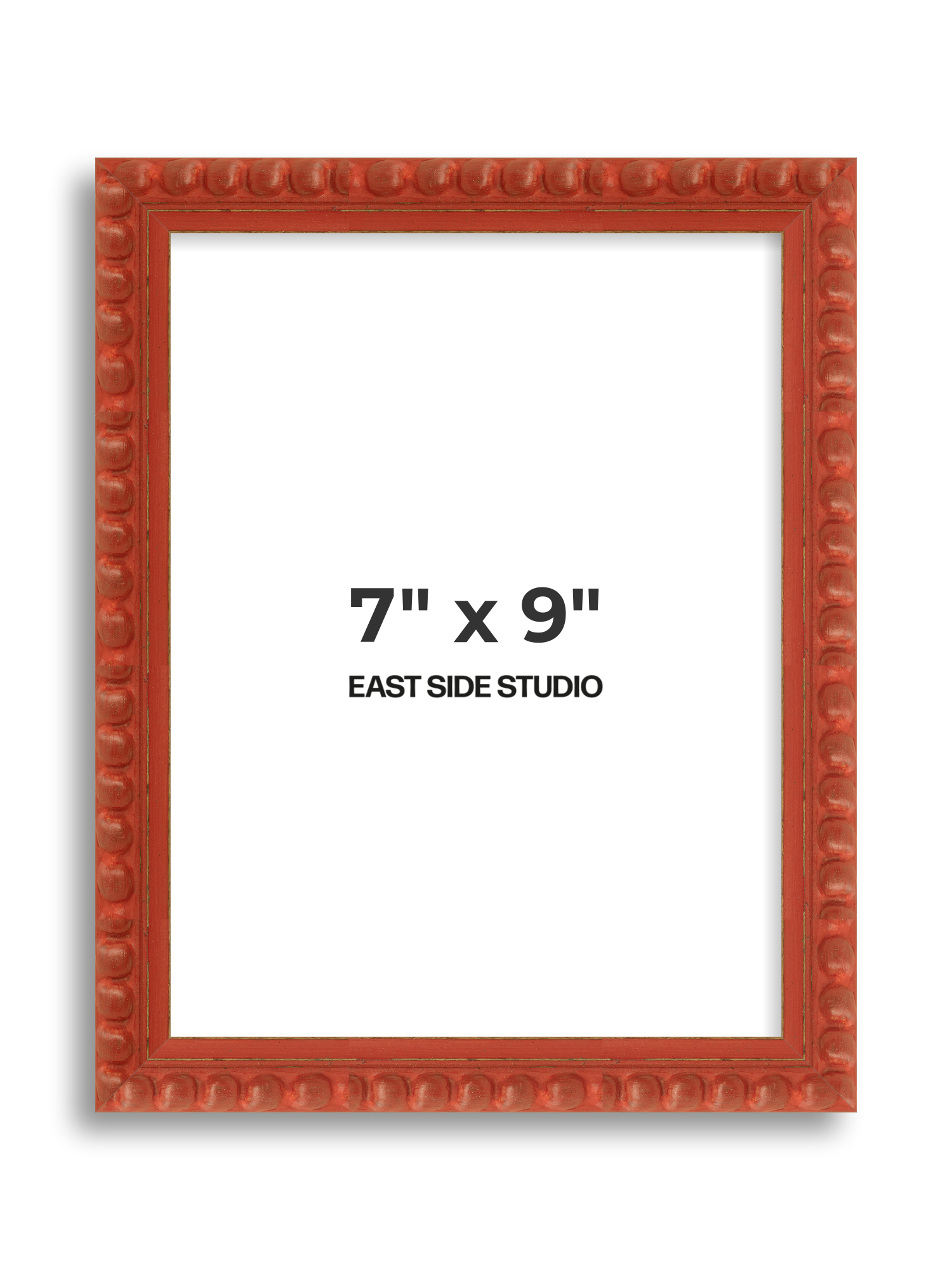 Brick Red Bobbin 7" x 9" picture frame