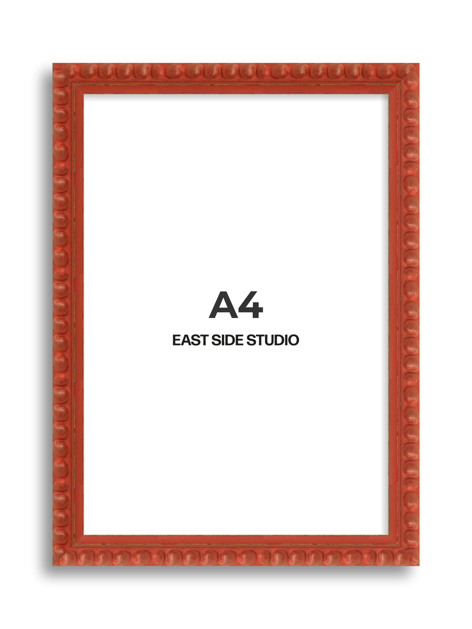 Brick Red Bobbin A4 picture frame