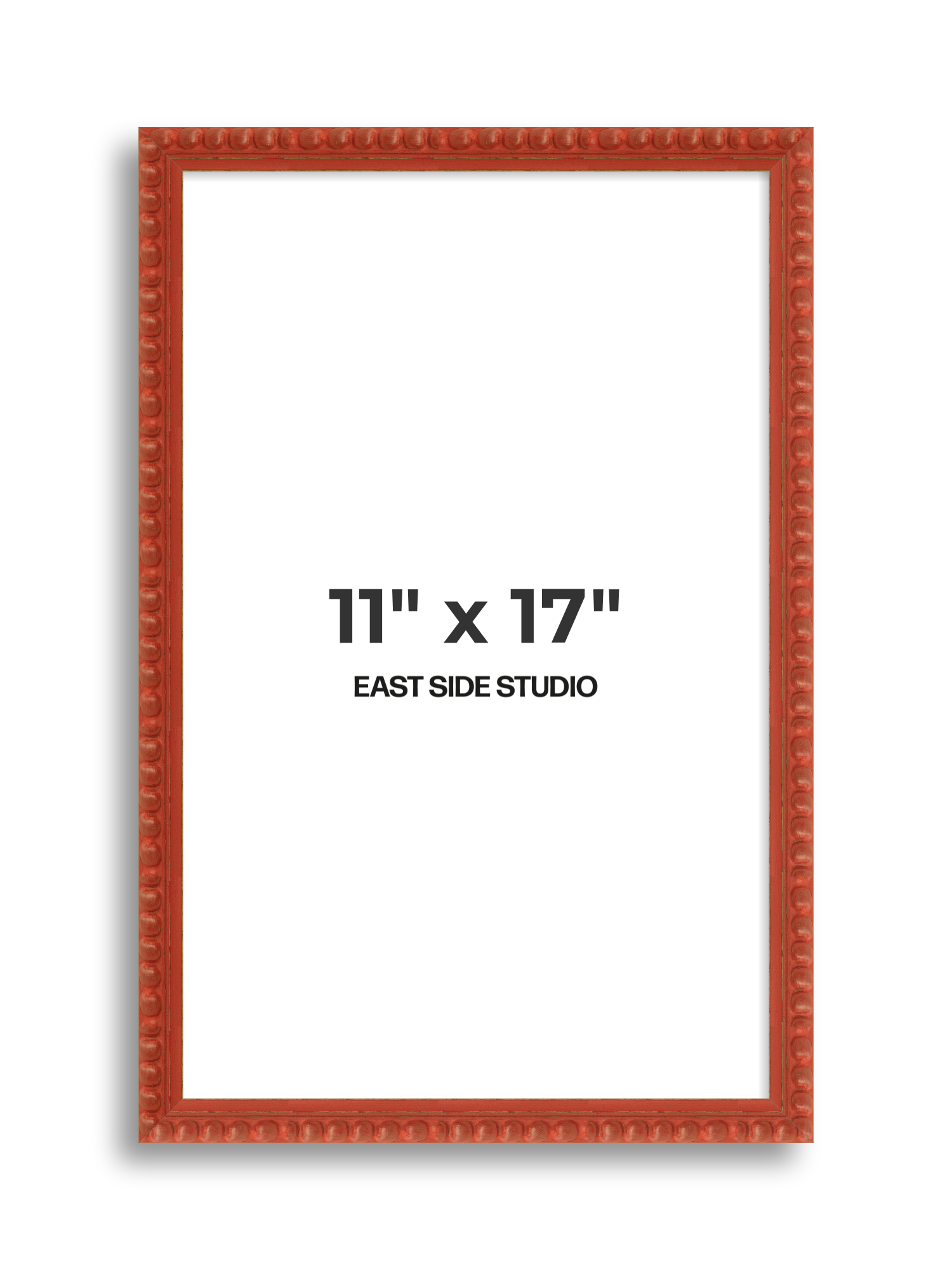 Brick Red Bobbin 11" x 17" picture frame
