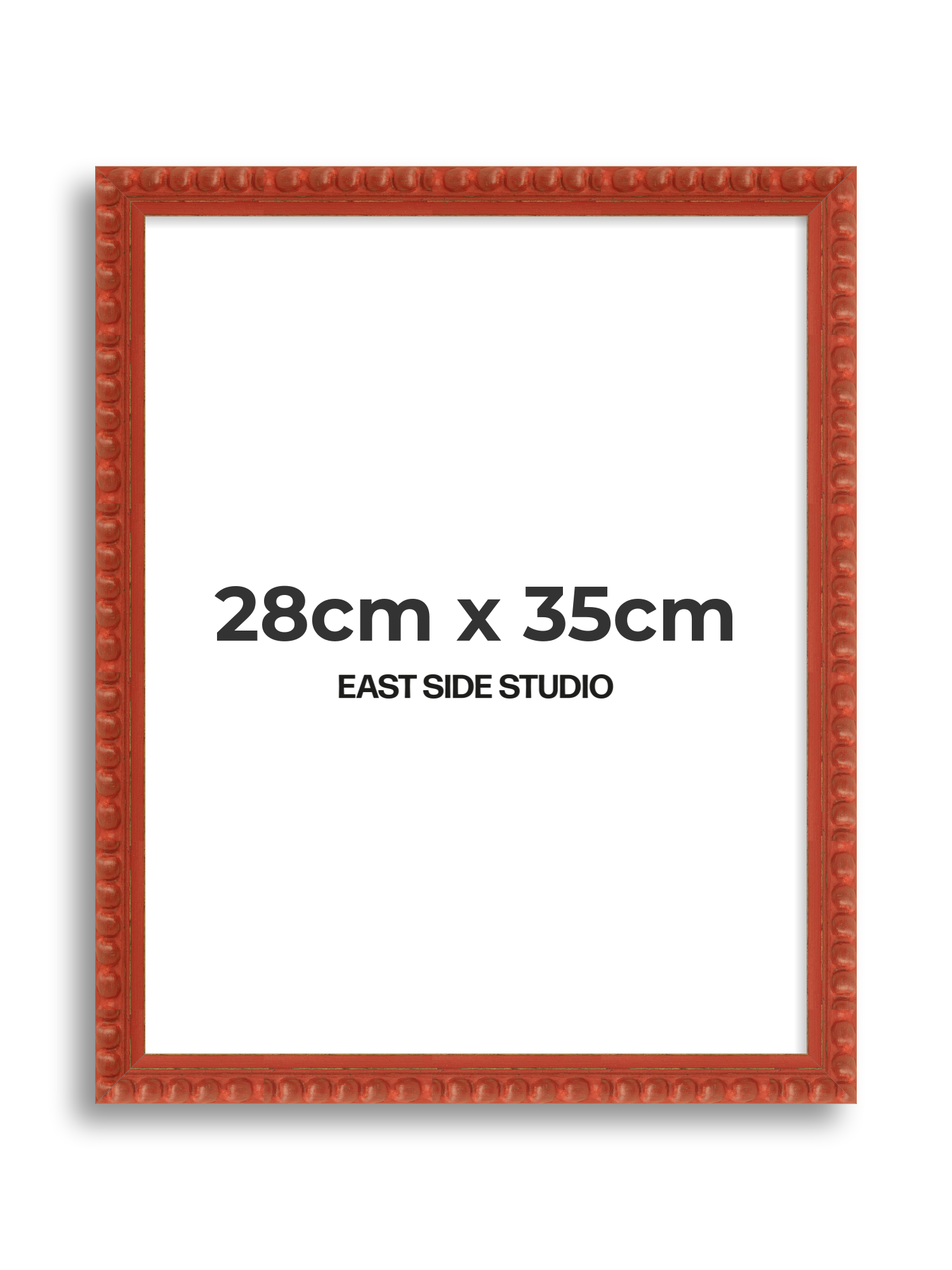 Brick Red Bobbin 28cm x 35cm picture frame
