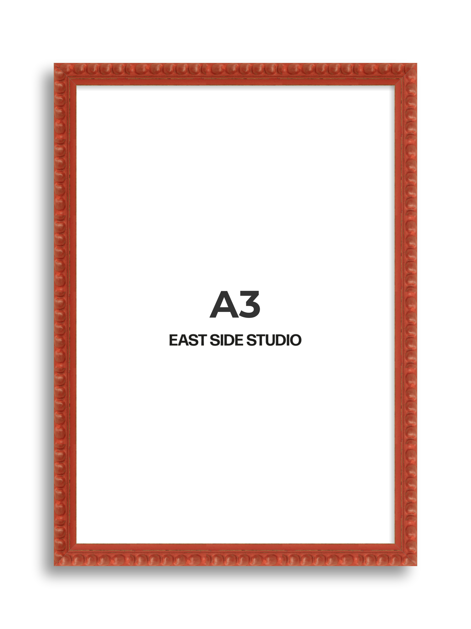 Brick Red Bobbin A3 picture frame