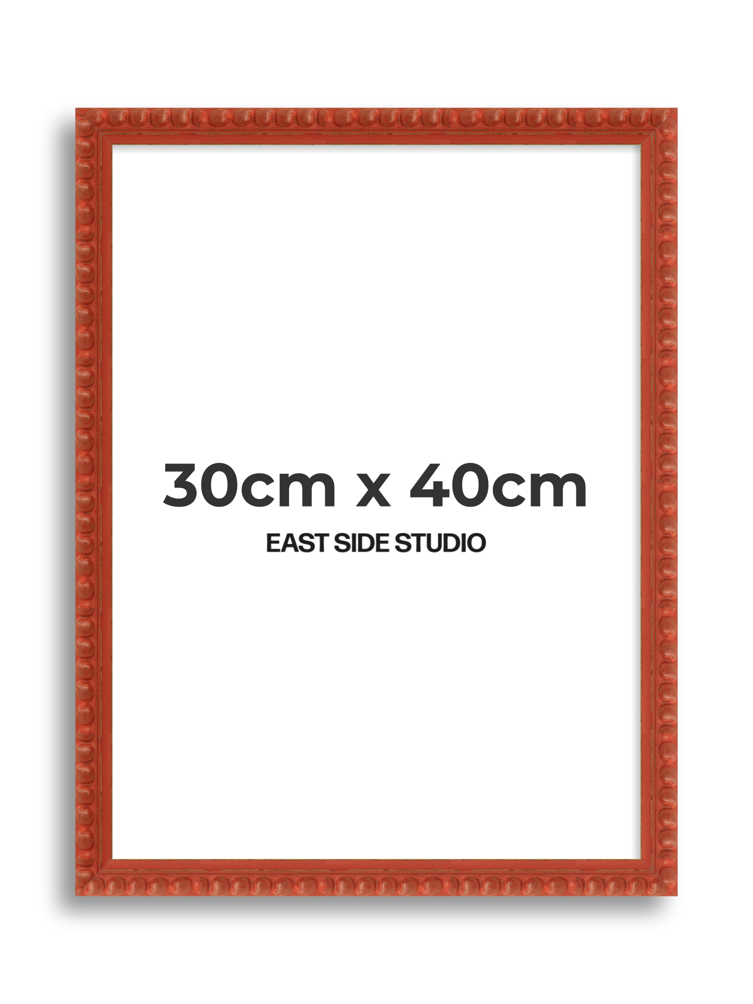 Brick Red Bobbin 30cm x 40cm picture frame