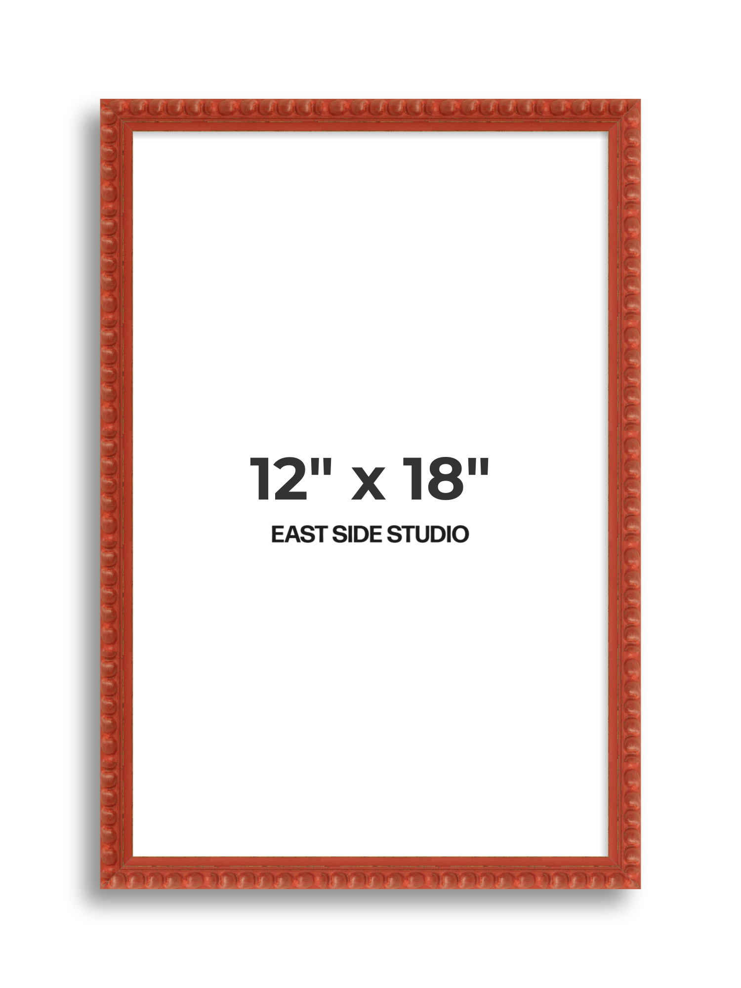 Brick Red Bobbin 12" x 18" picture frame