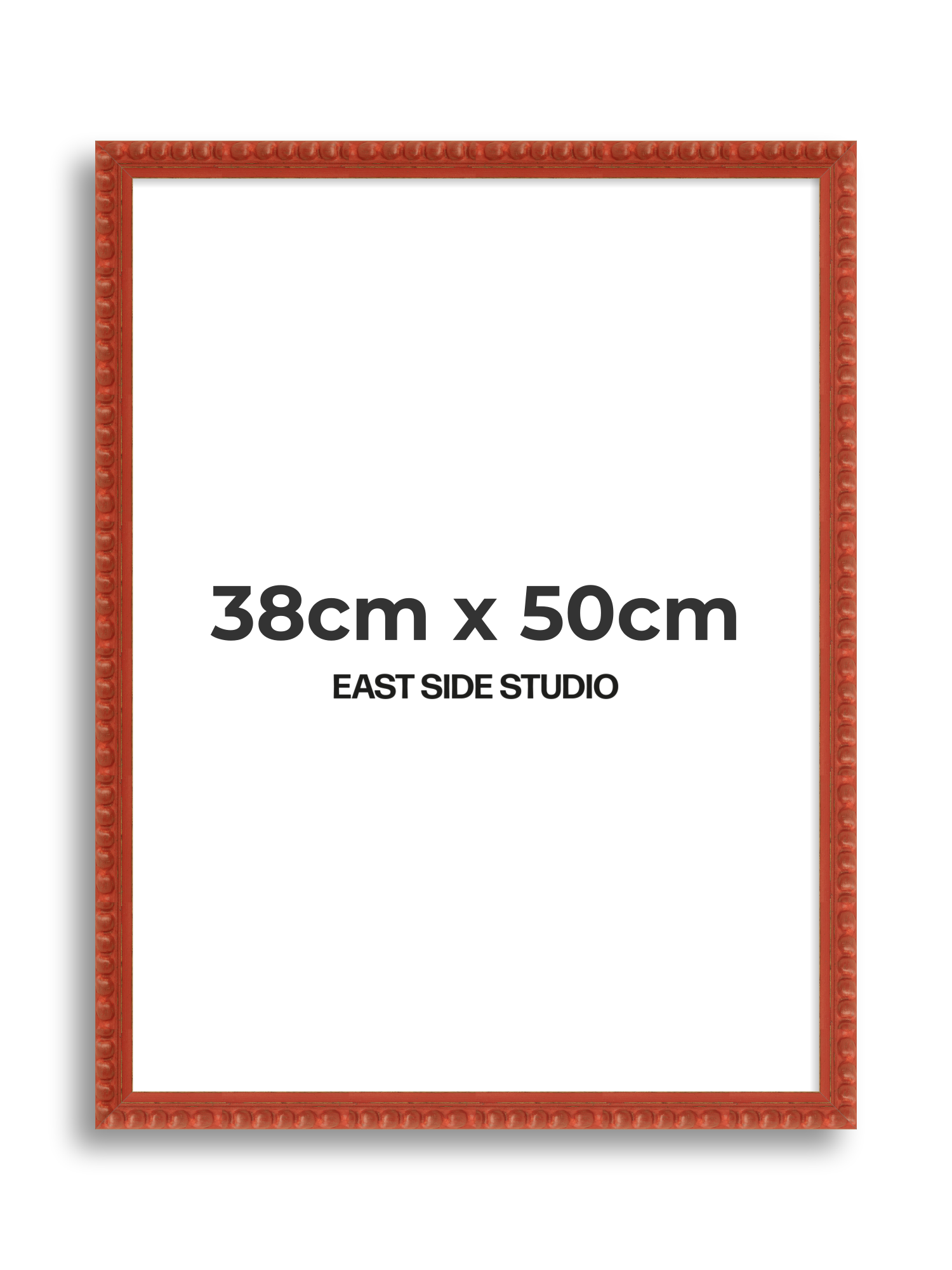 Brick Red Bobbin 38cm x 50cm picture frame