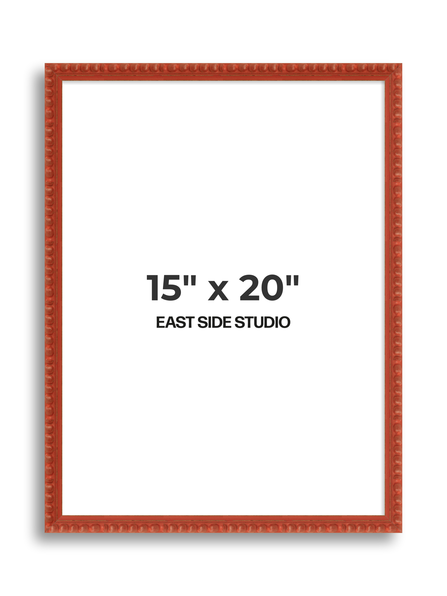 Brick Red Bobbin 15" x 20" picture frame