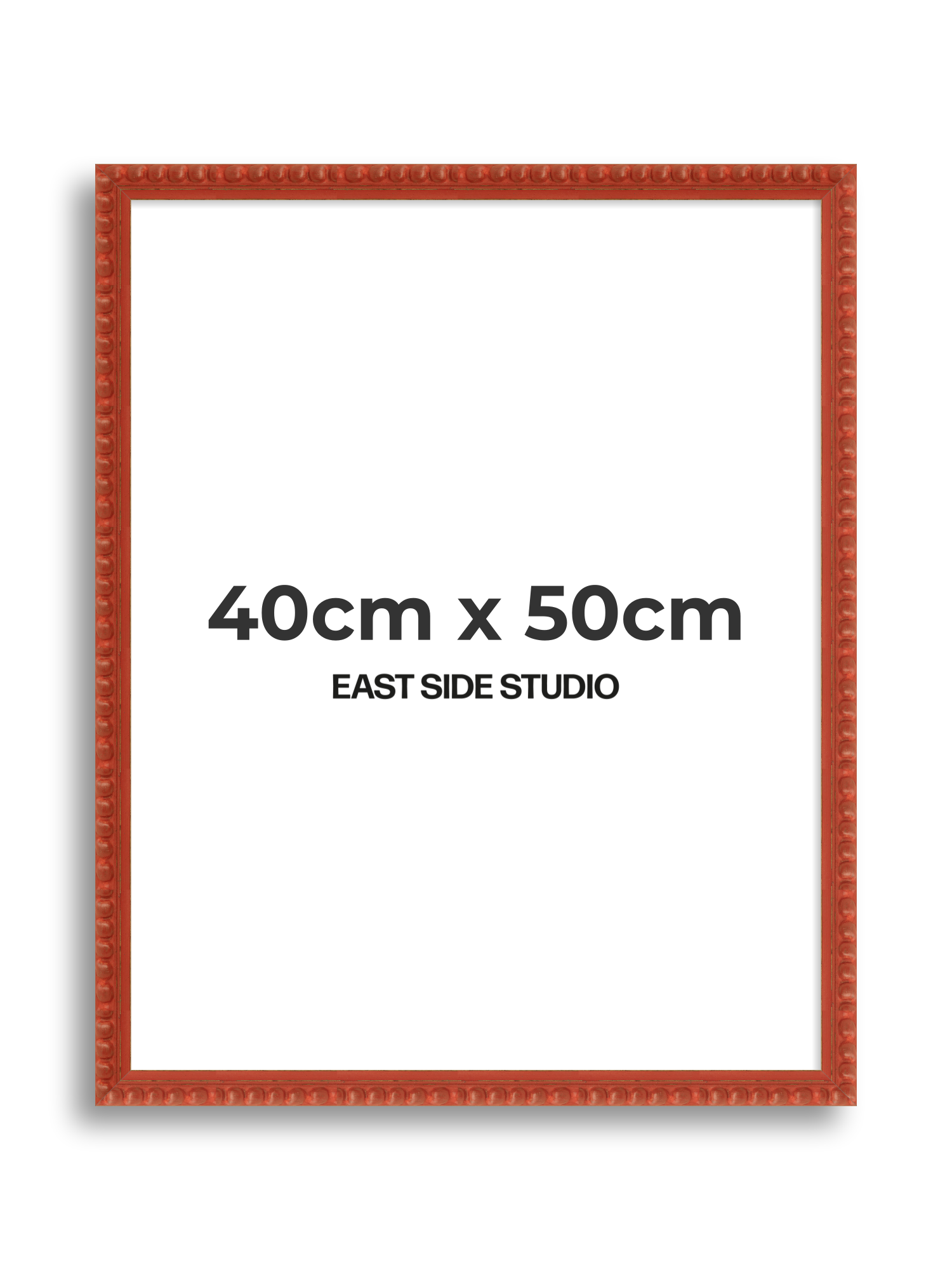 Brick Red Bobbin 40cm x 50cm picture frame