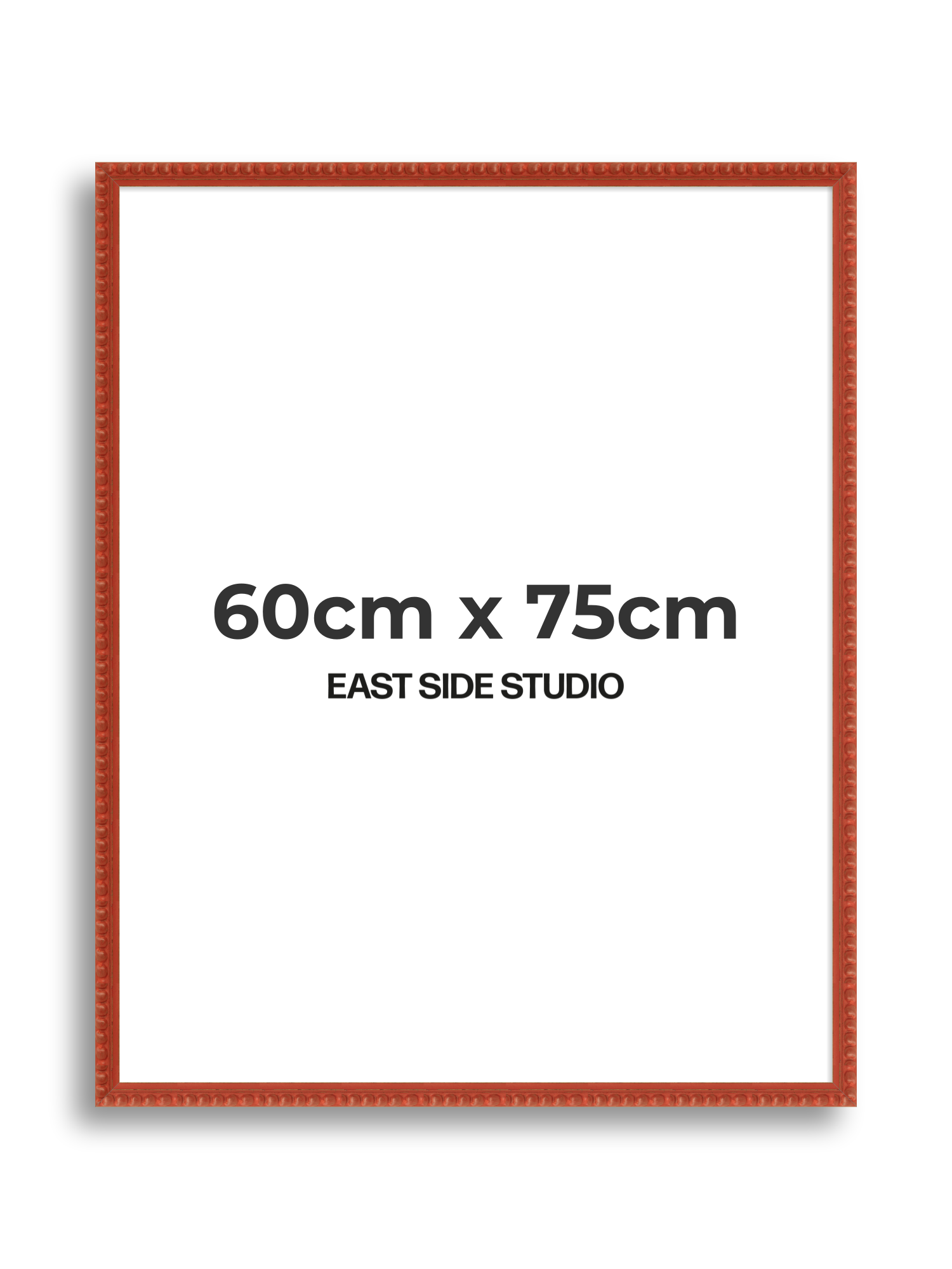 Brick Red Bobbin 60cm x 75cm picture frame