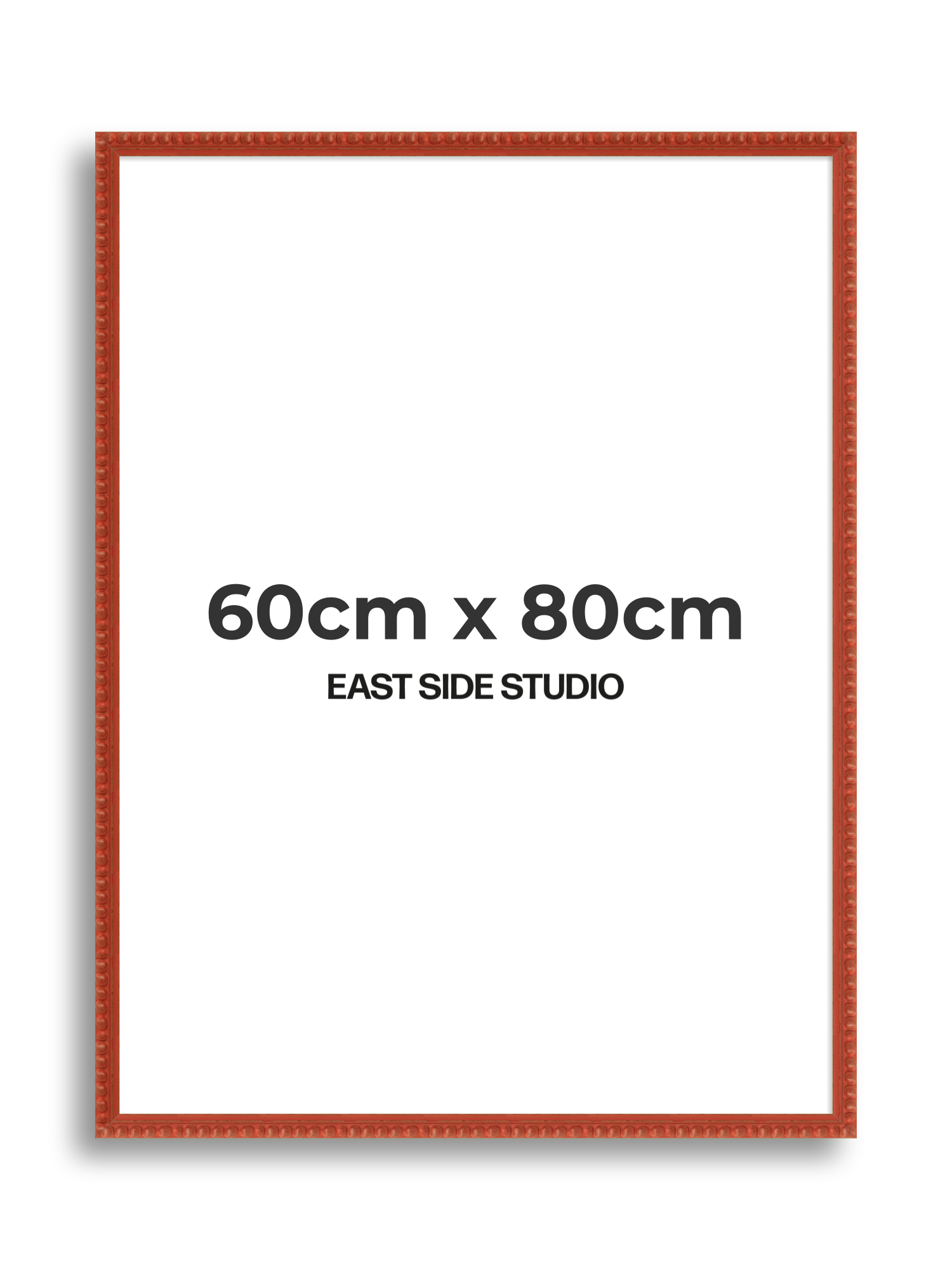 Brick Red Bobbin 60cm x 80cm picture frame