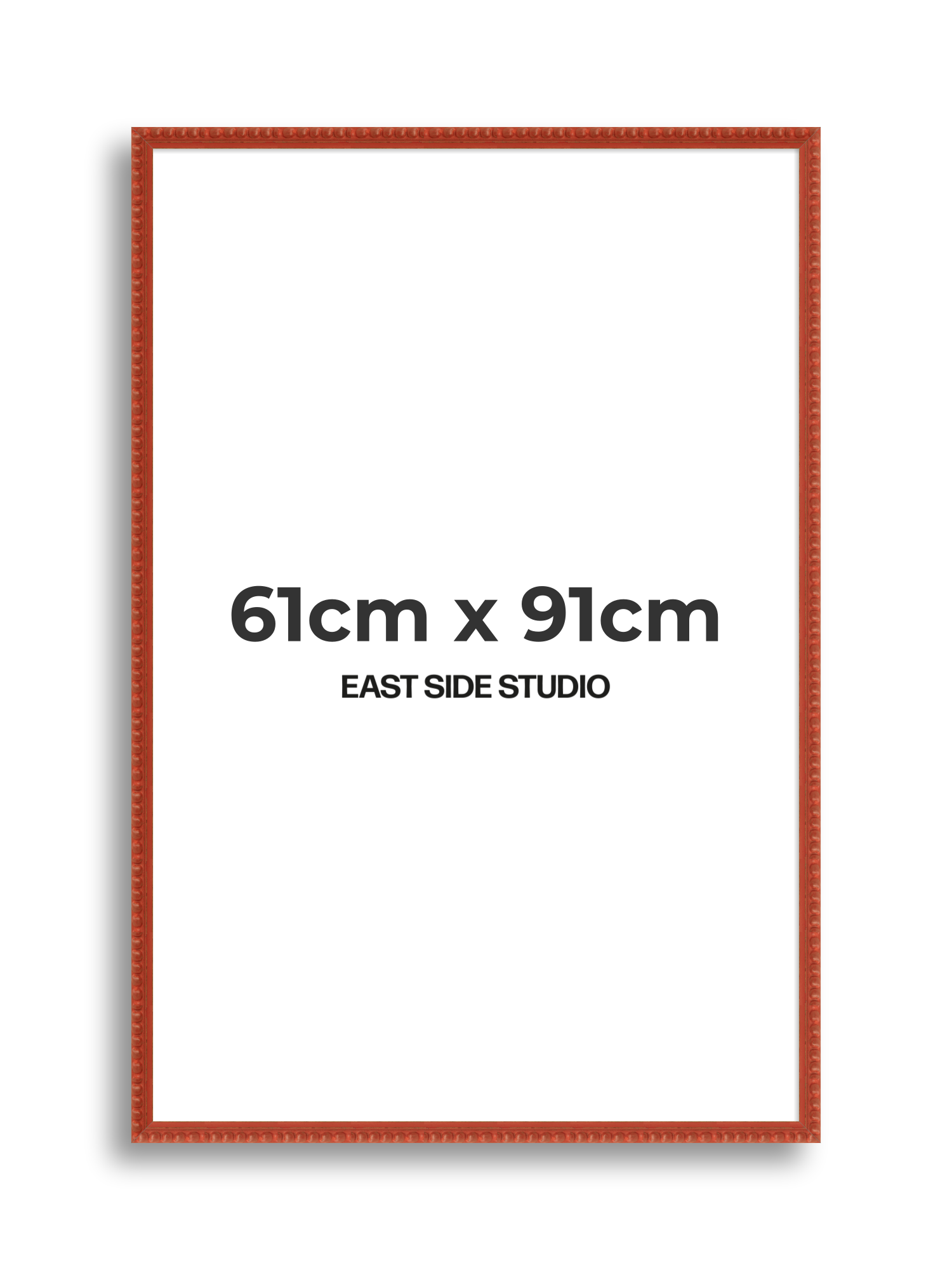 Brick Red Bobbin 61cm x 91cm picture frame