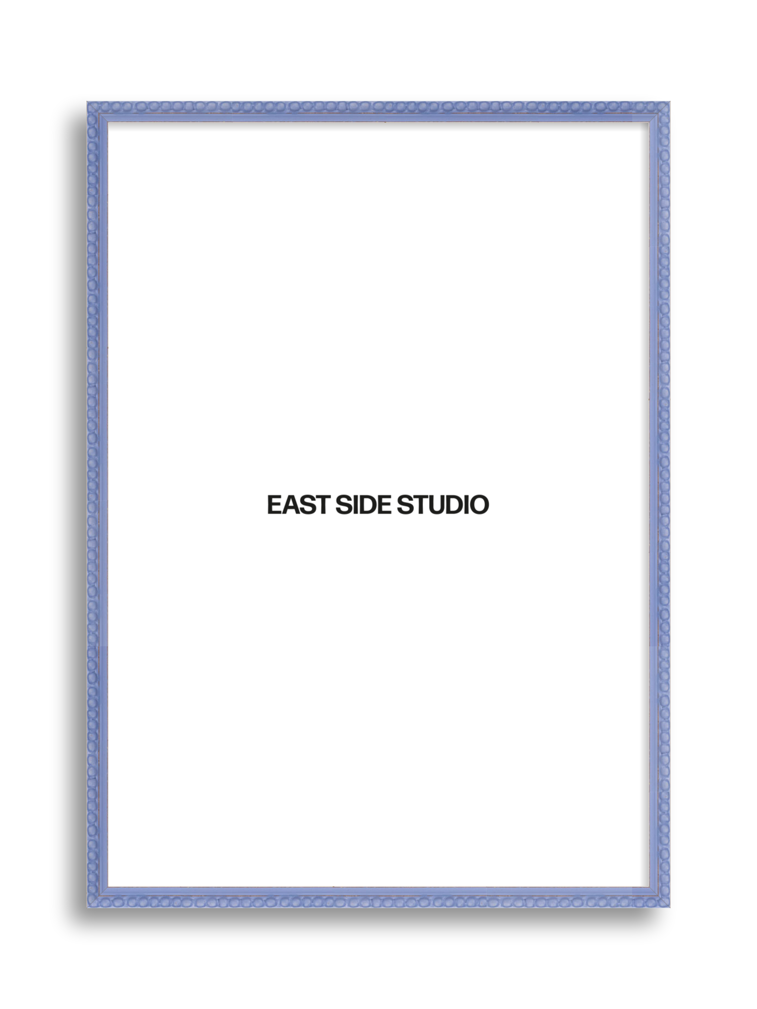 Periwinkle Blue Bobbin picture frame