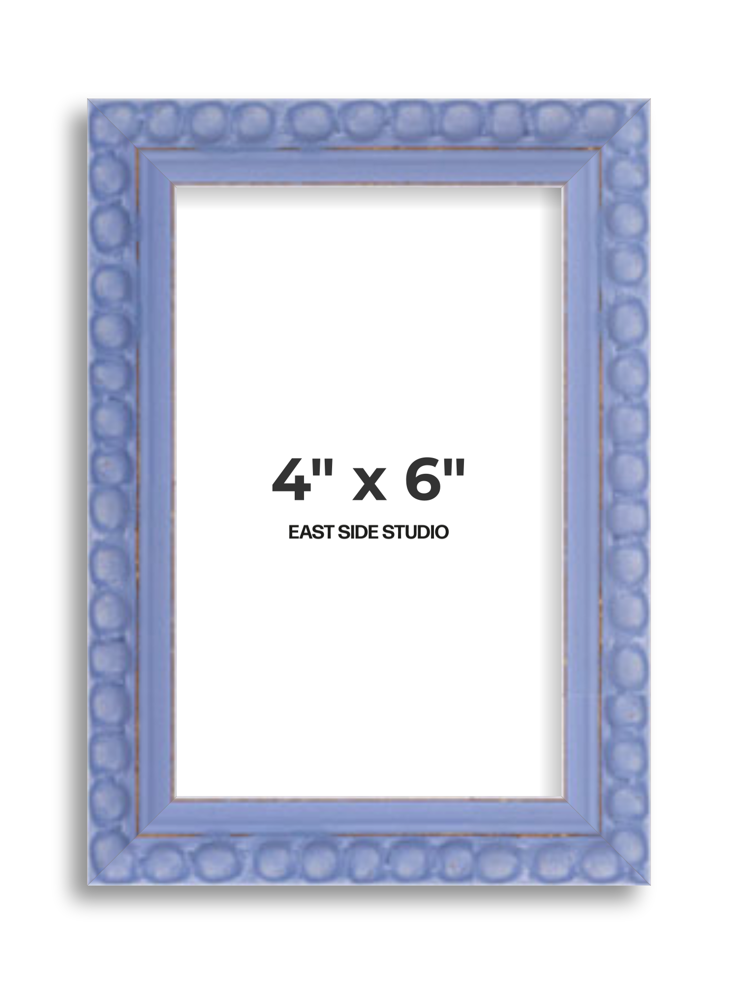 Periwinkle Blue Bobbin 4" x 6" picture frame