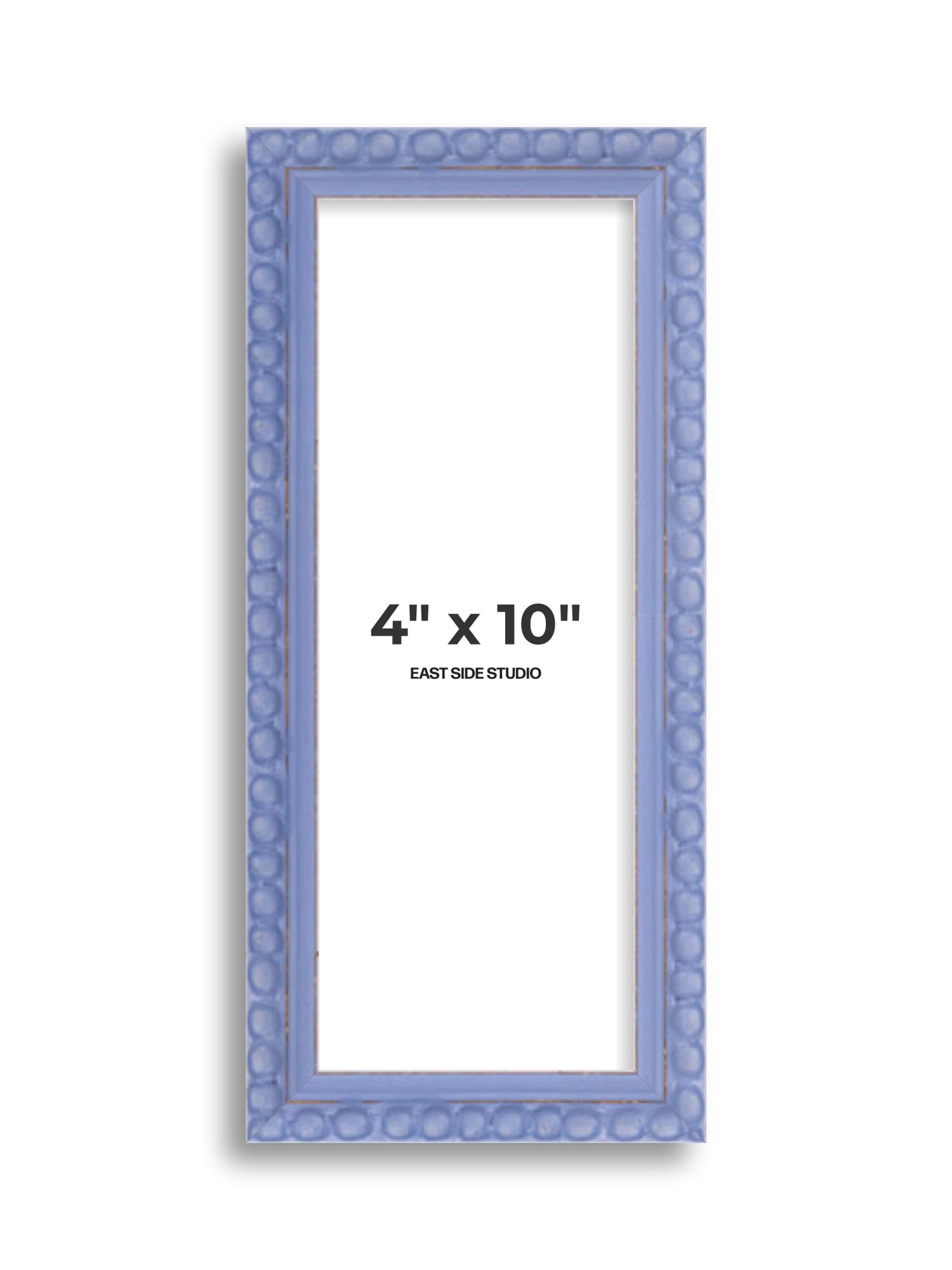 Periwinkle Blue Bobbin 4" x 10" picture frame