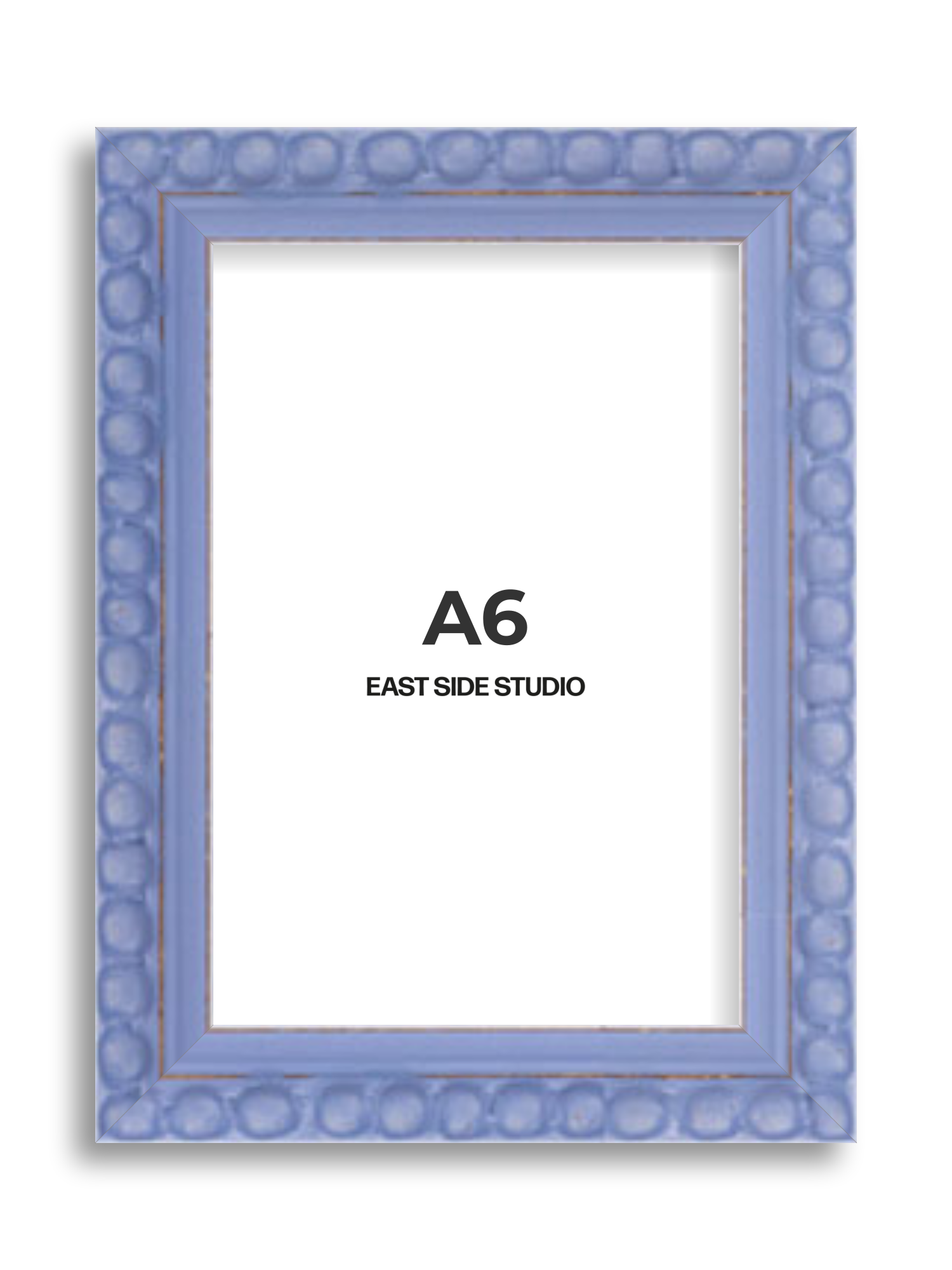 Periwinkle Blue Bobbin A6 picture frame