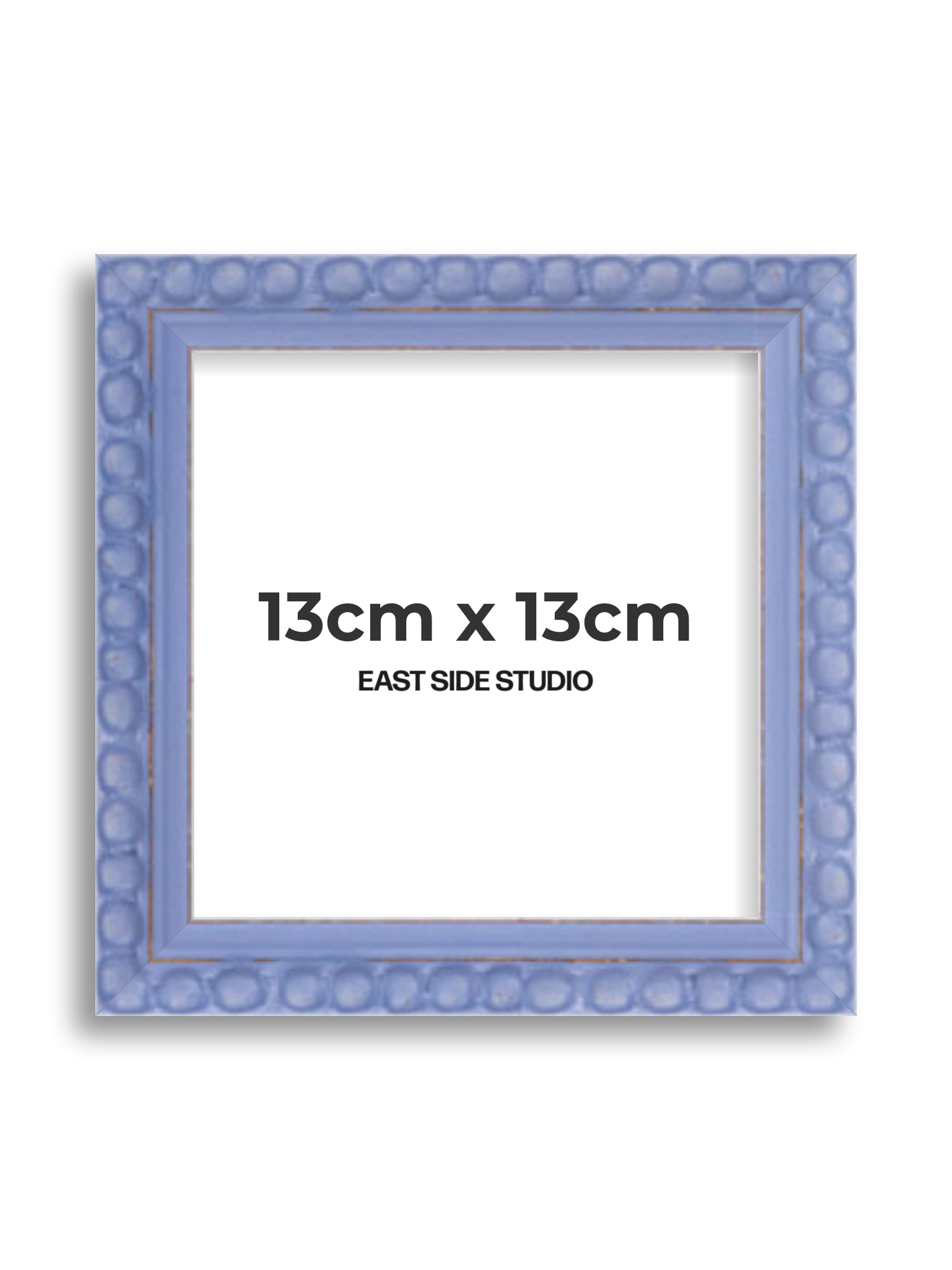 Periwinkle Blue Bobbin 13cm x 13cm picture frame
