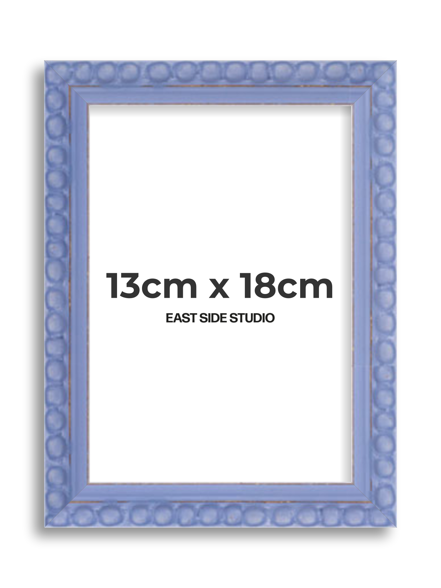 Periwinkle Blue Bobbin 13cm x 18cm picture frame