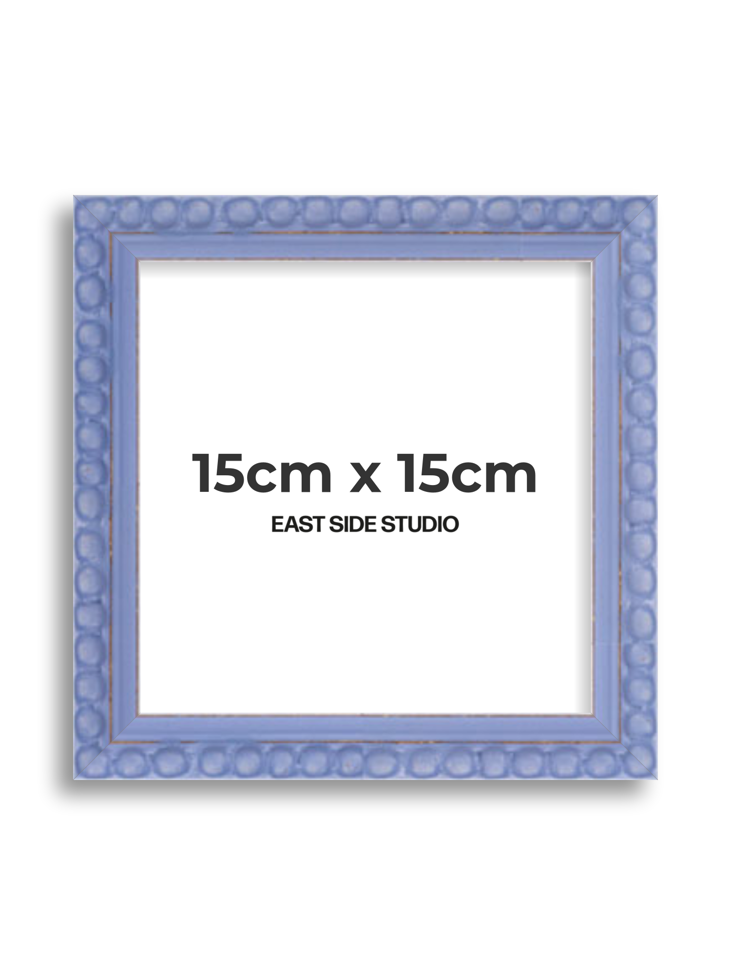 Periwinkle Blue Bobbin 15cm x 15cm picture frame