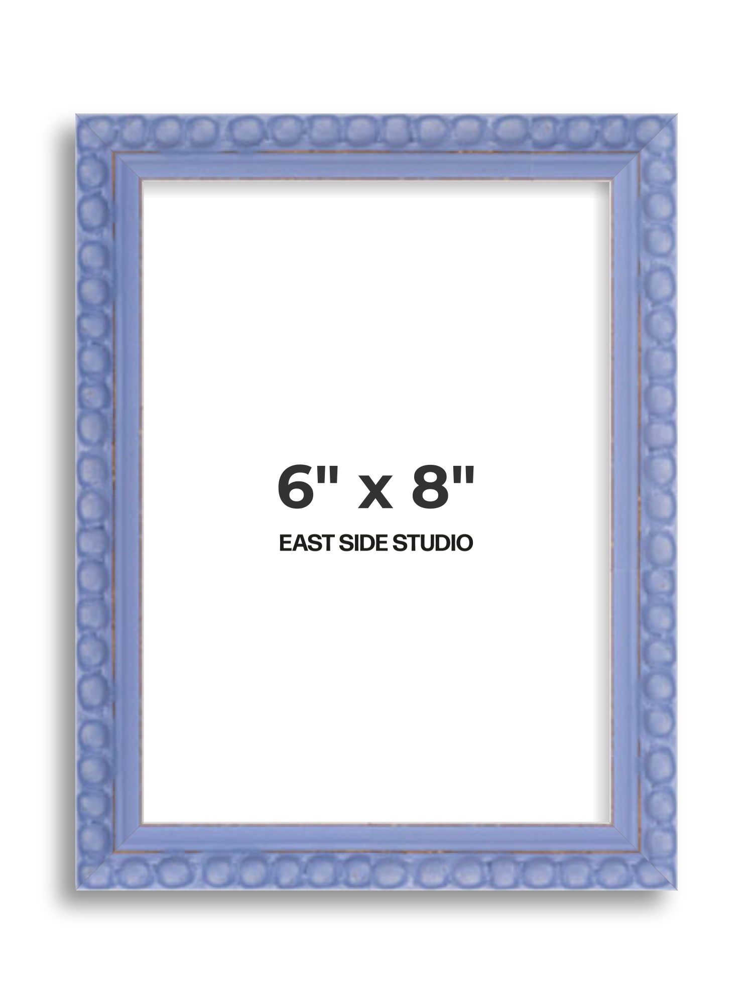 Periwinkle Blue Bobbin 6" x 8" picture frame