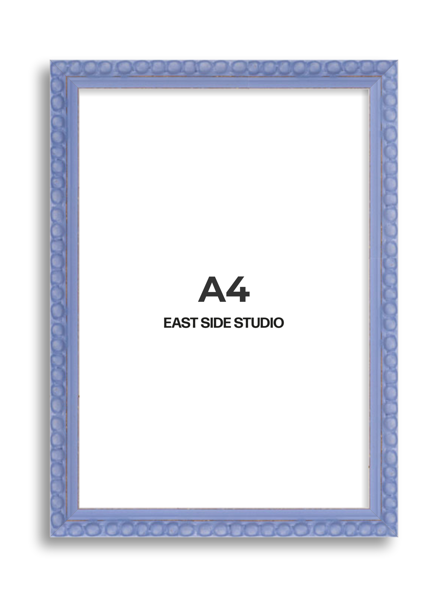 Periwinkle Blue Bobbin A4 picture frame