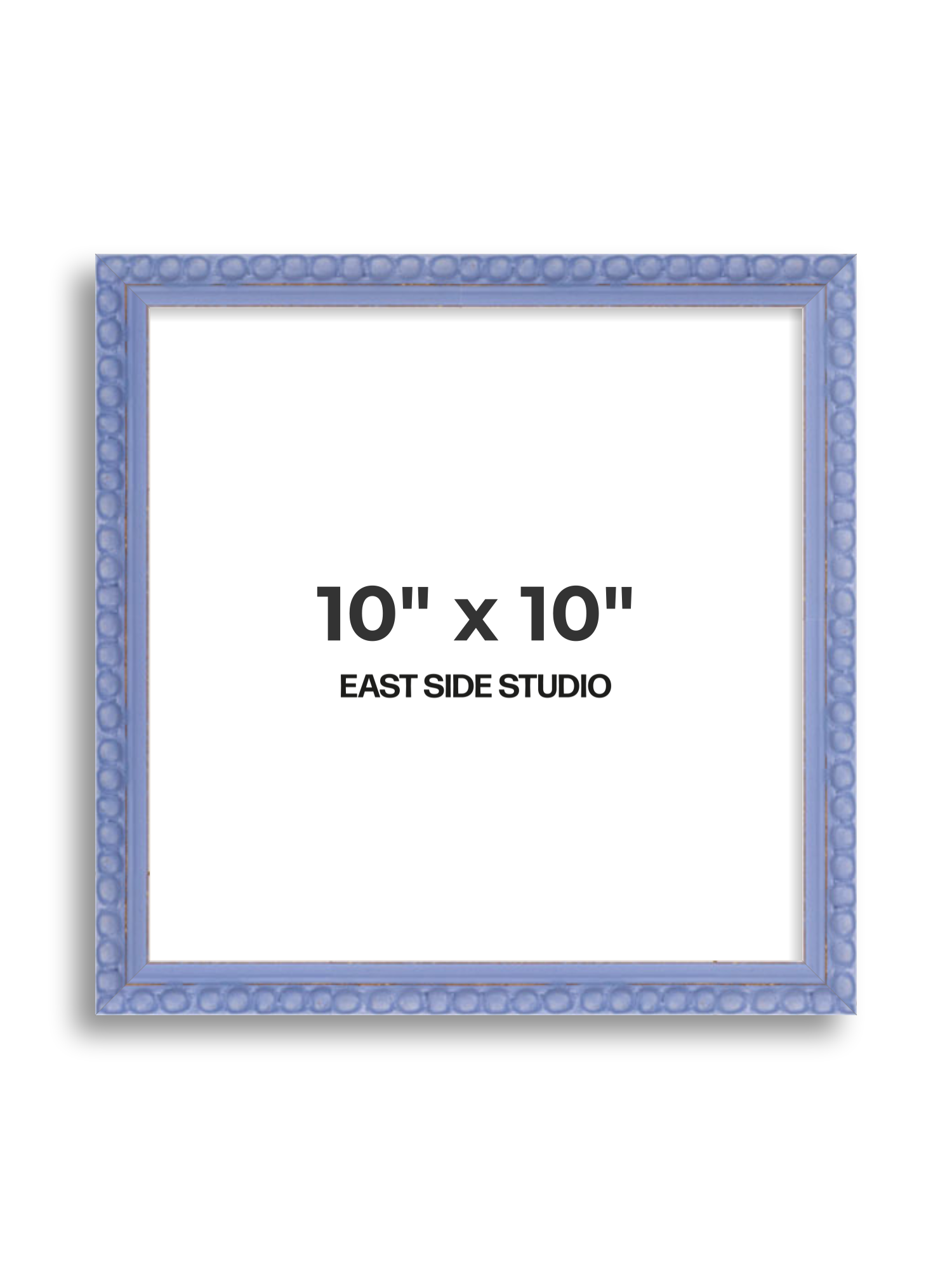 Periwinkle Blue Bobbin 10" x 10" picture frame