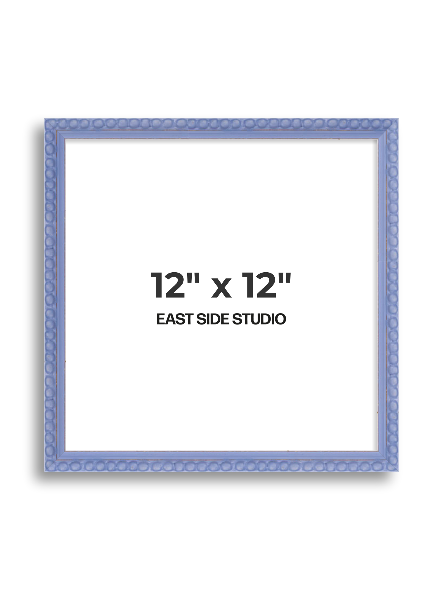 Periwinkle Blue Bobbin 12" x 12" picture frame
