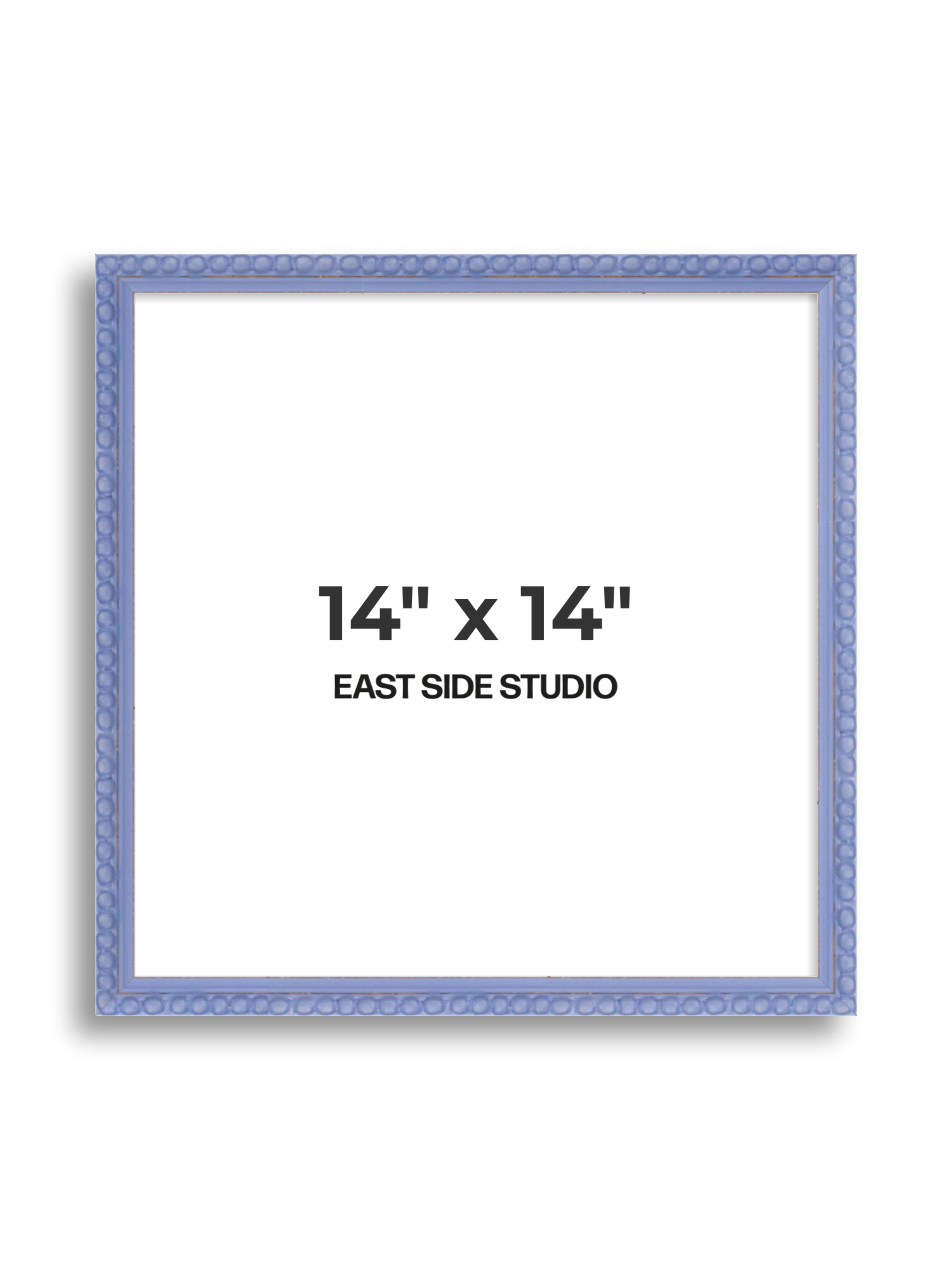 Periwinkle Blue Bobbin 14" x 14" picture frame