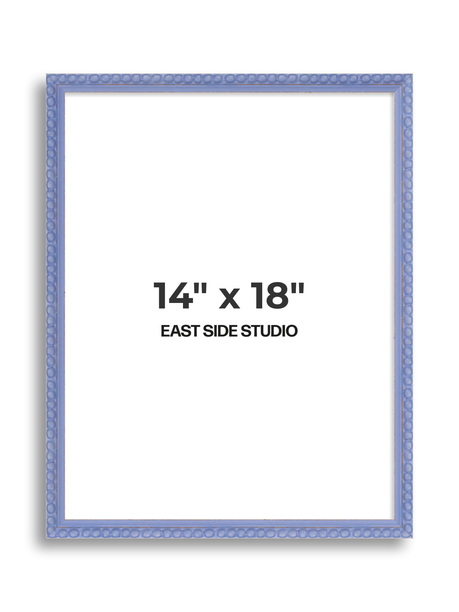 Periwinkle Blue Bobbin 14" x 18" picture frame