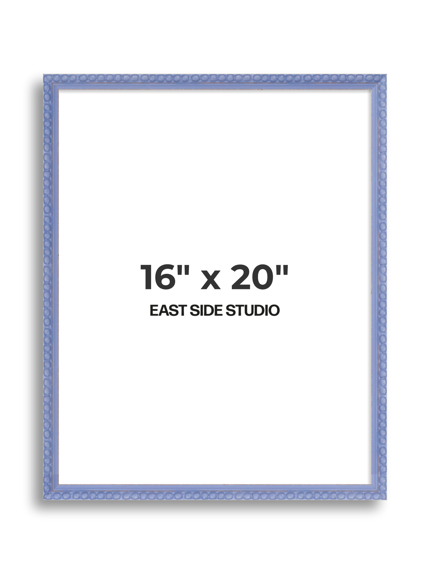 Periwinkle Blue Bobbin 16" x 20" picture frame
