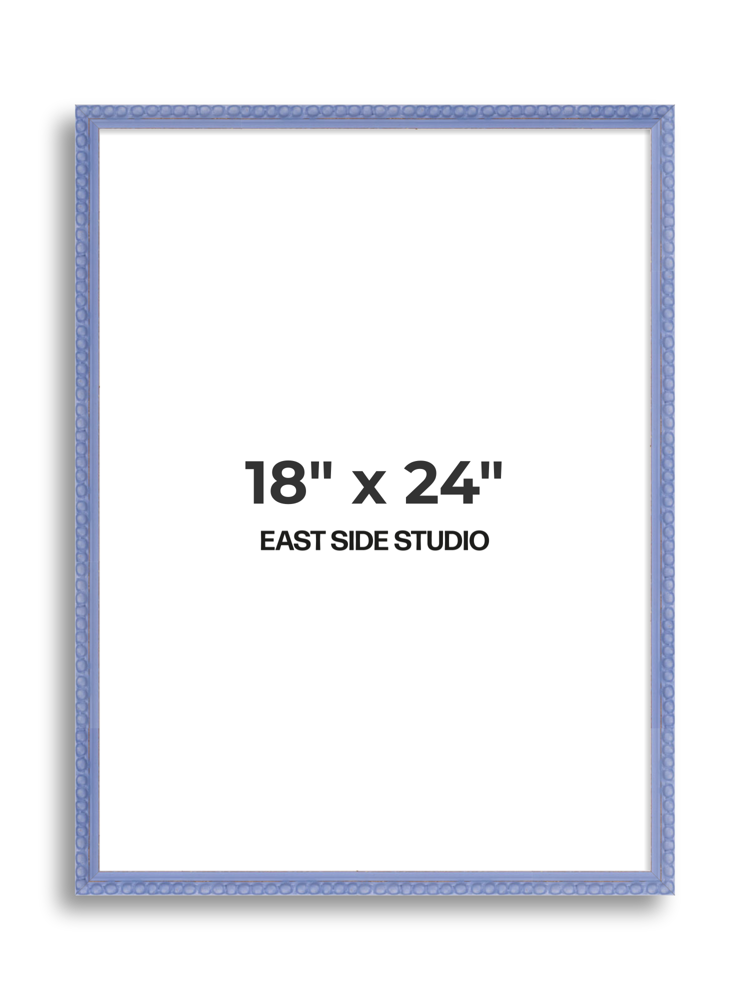 Periwinkle Blue Bobbin 18" x 24" picture frame