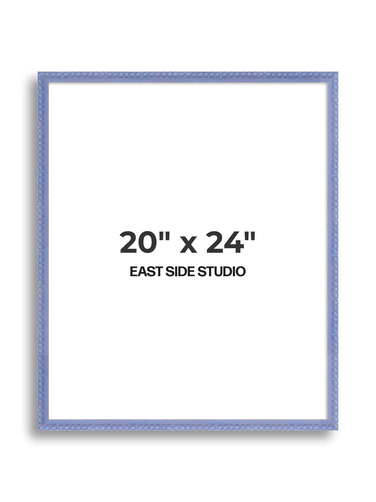 Periwinkle Blue Bobbin 20" x 24" picture frame