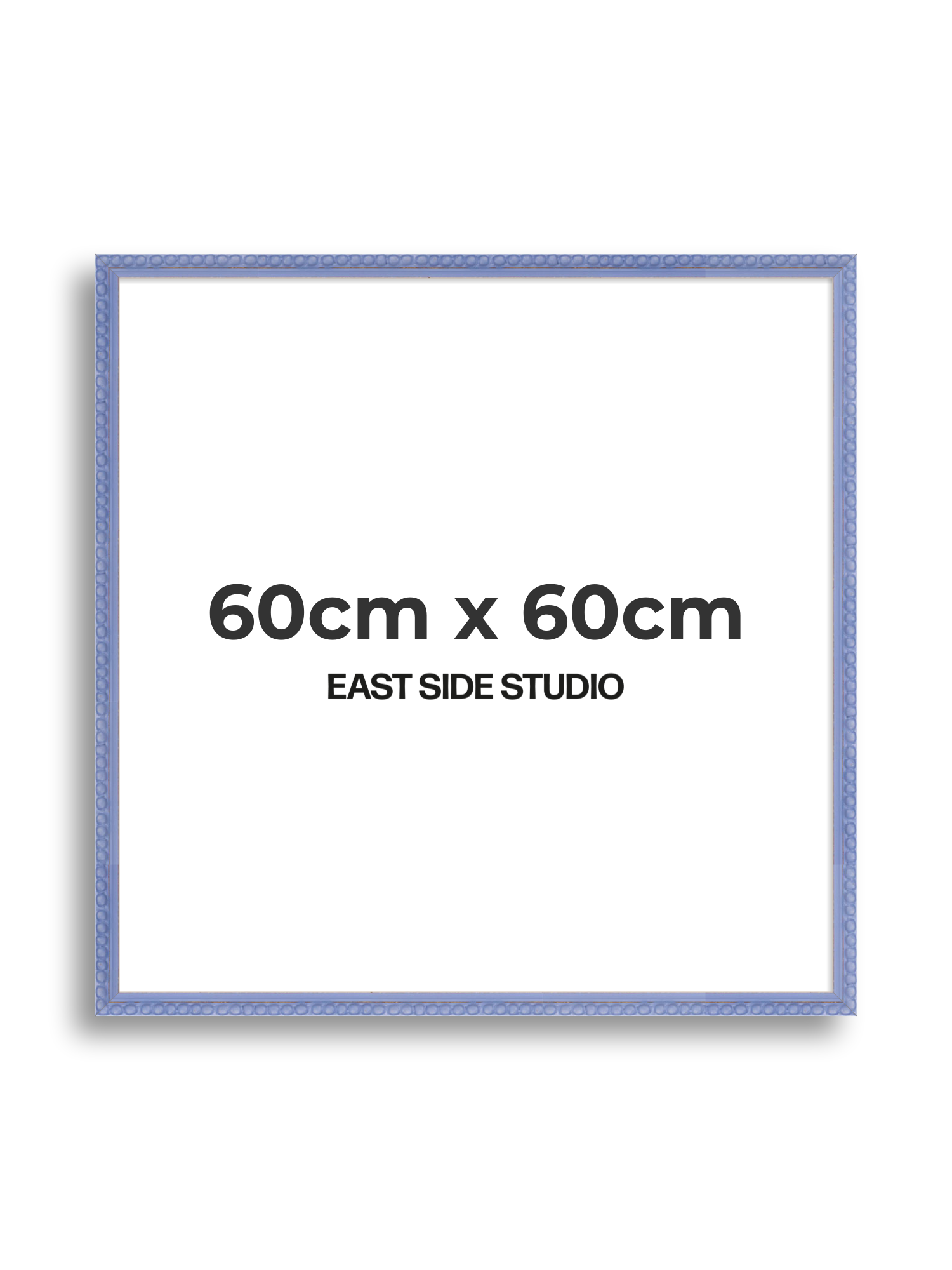 Periwinkle Blue Bobbin 60cm x 60cm picture frame