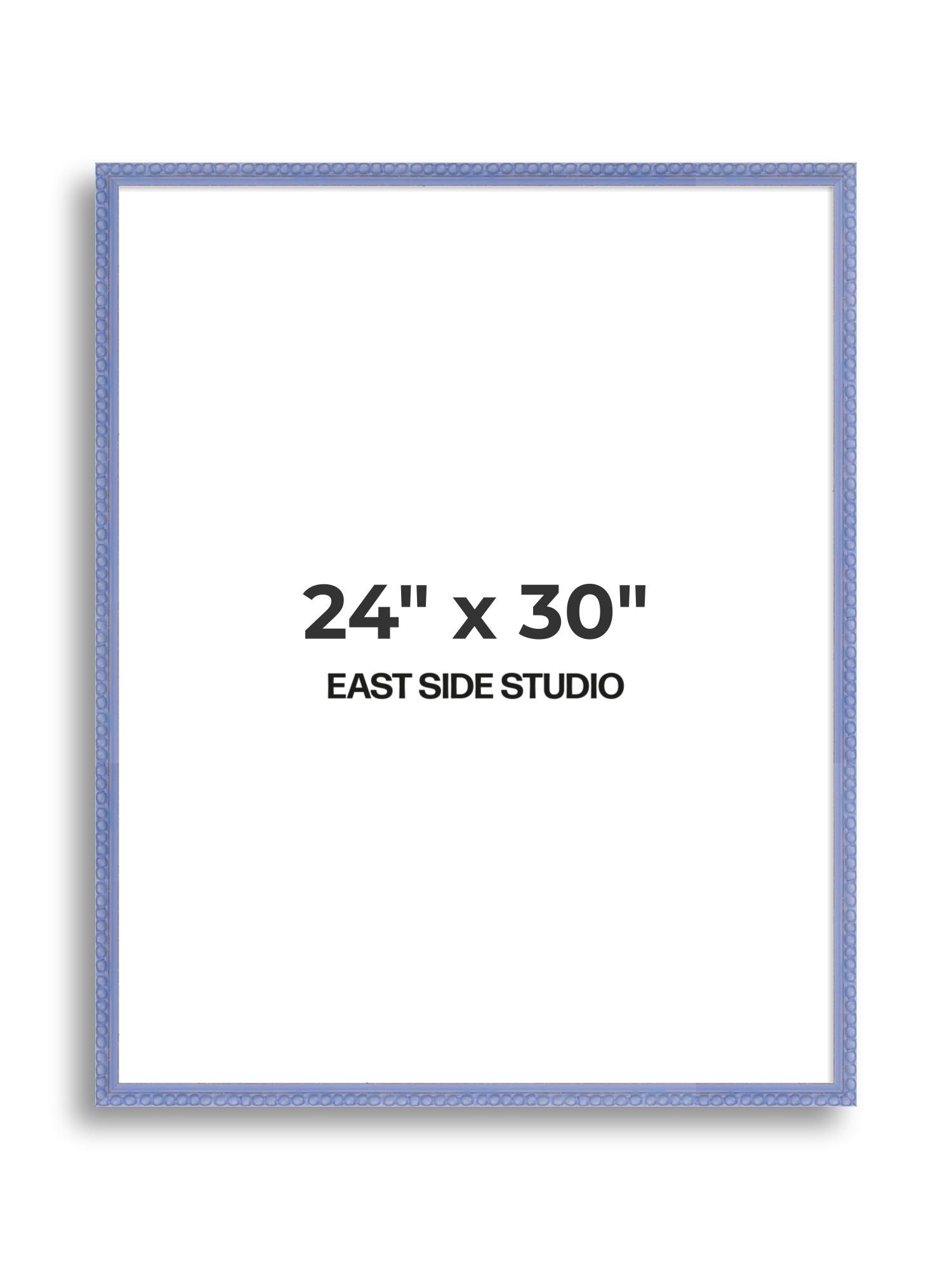 Periwinkle Blue Bobbin 24" x 30" picture frame