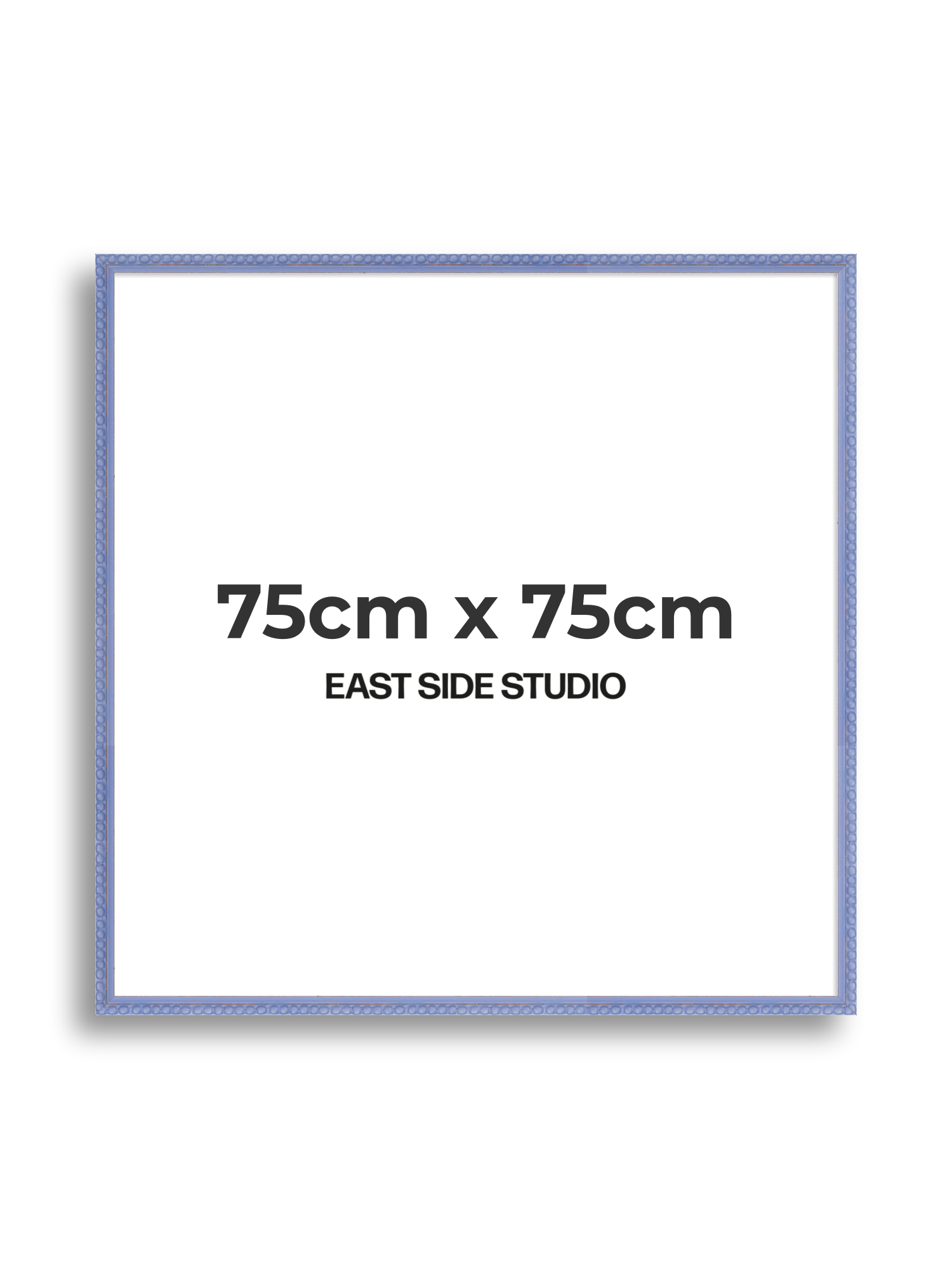 Periwinkle Blue Bobbin 75cm x 75cm picture frame