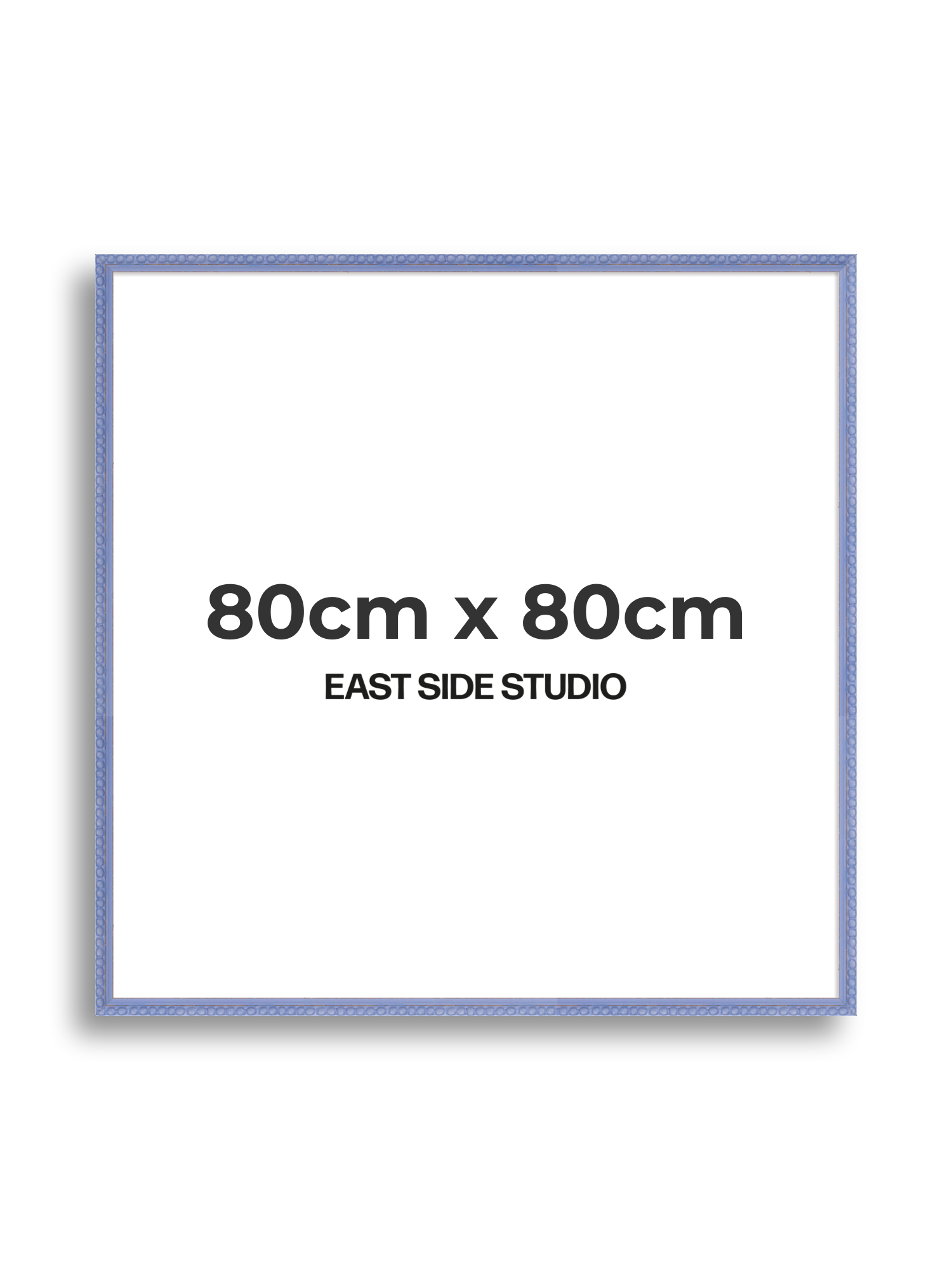 Periwinkle Blue Bobbin 80cm x 80cm picture frame