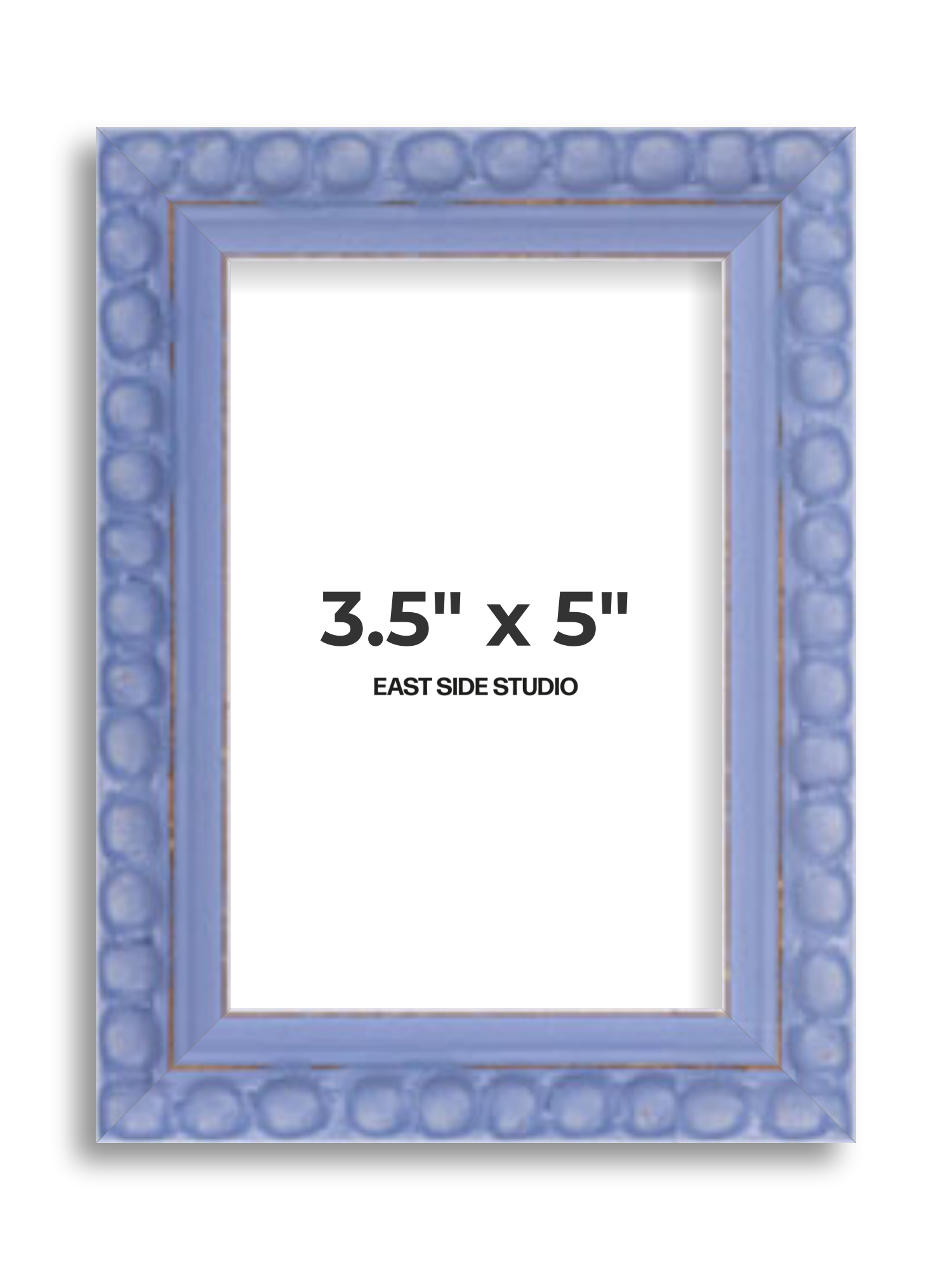 Periwinkle Blue Bobbin 3.5" x 5" picture frame