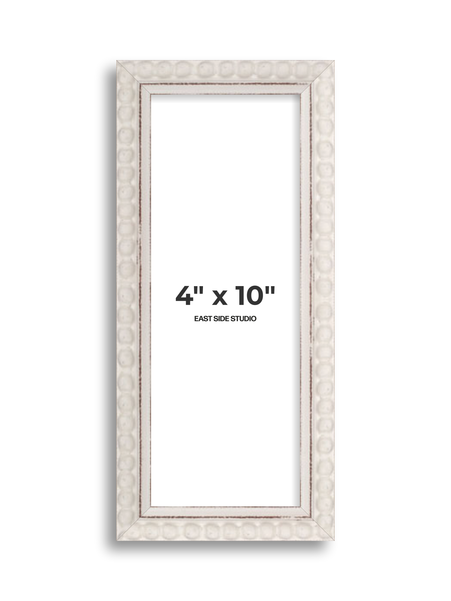 White Bobbin 4" x 10" picture frame