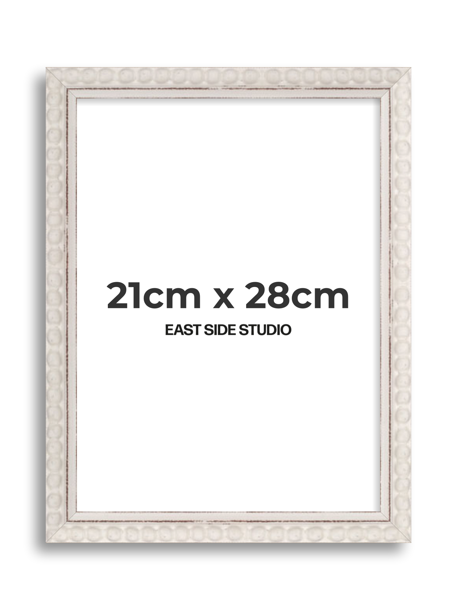 White Bobbin 21cm x 28cm picture frame