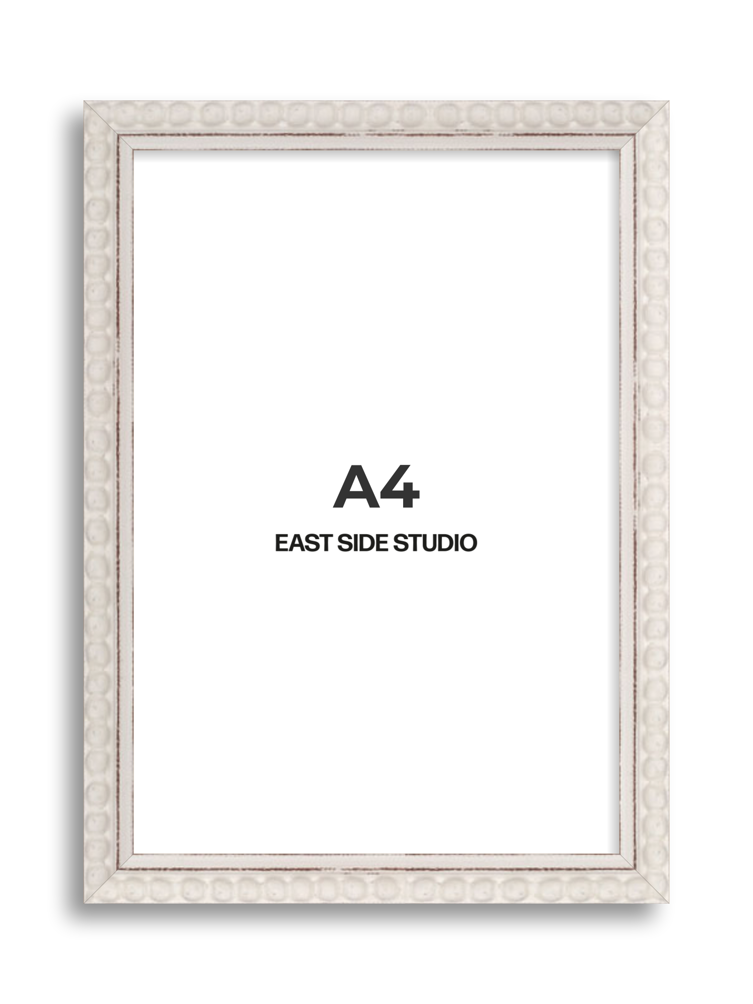 White Bobbin A4 picture frame
