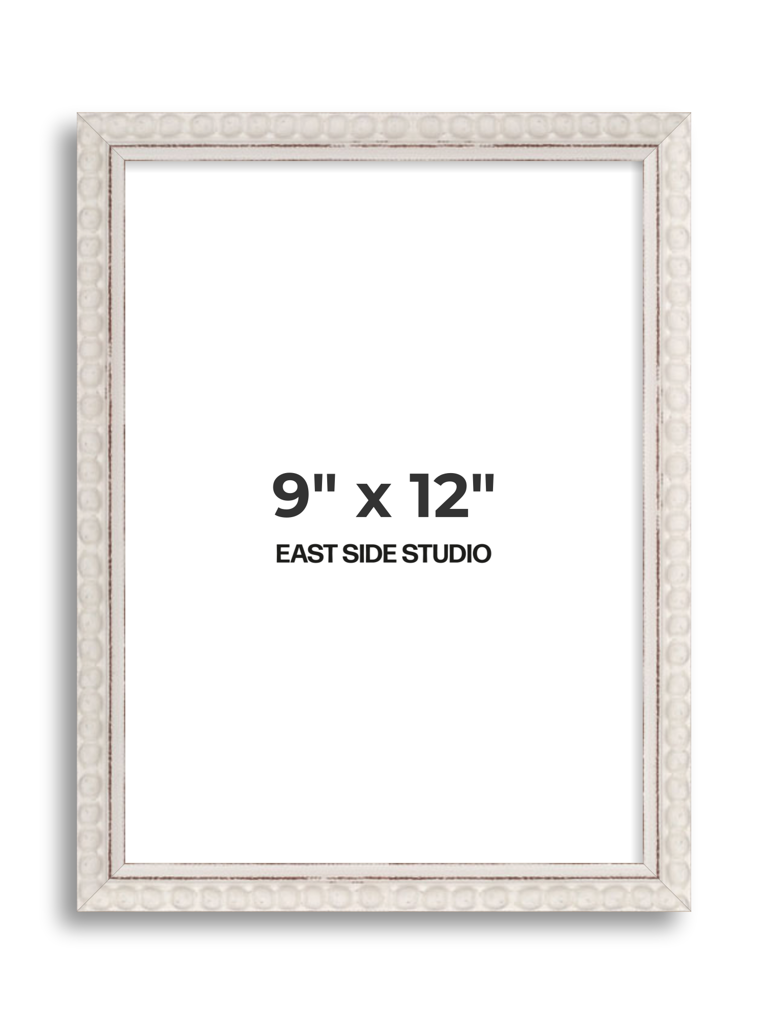 White Bobbin 9" x 12" picture frame