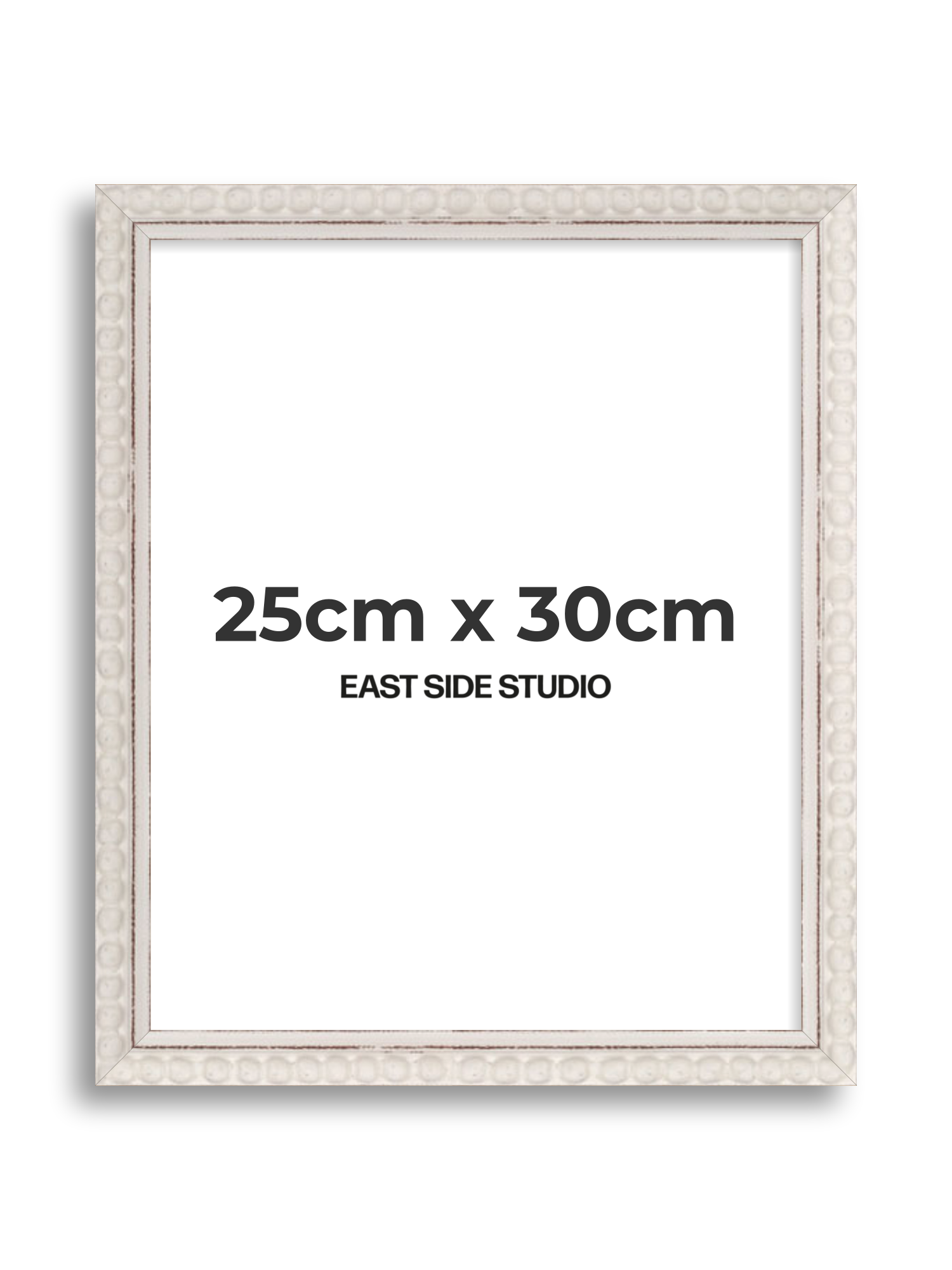 White Bobbin 25cm x 30cm picture frame