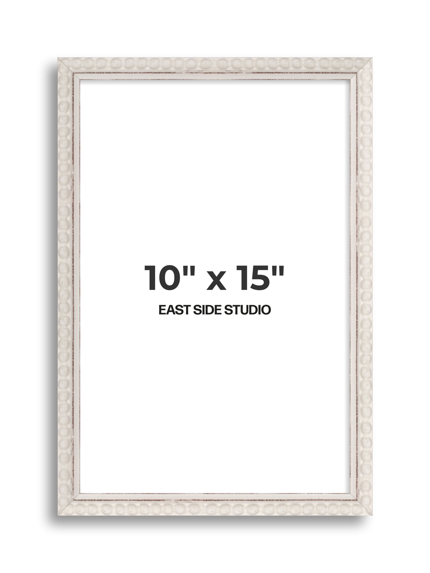 White Bobbin 10" x 15" picture frame