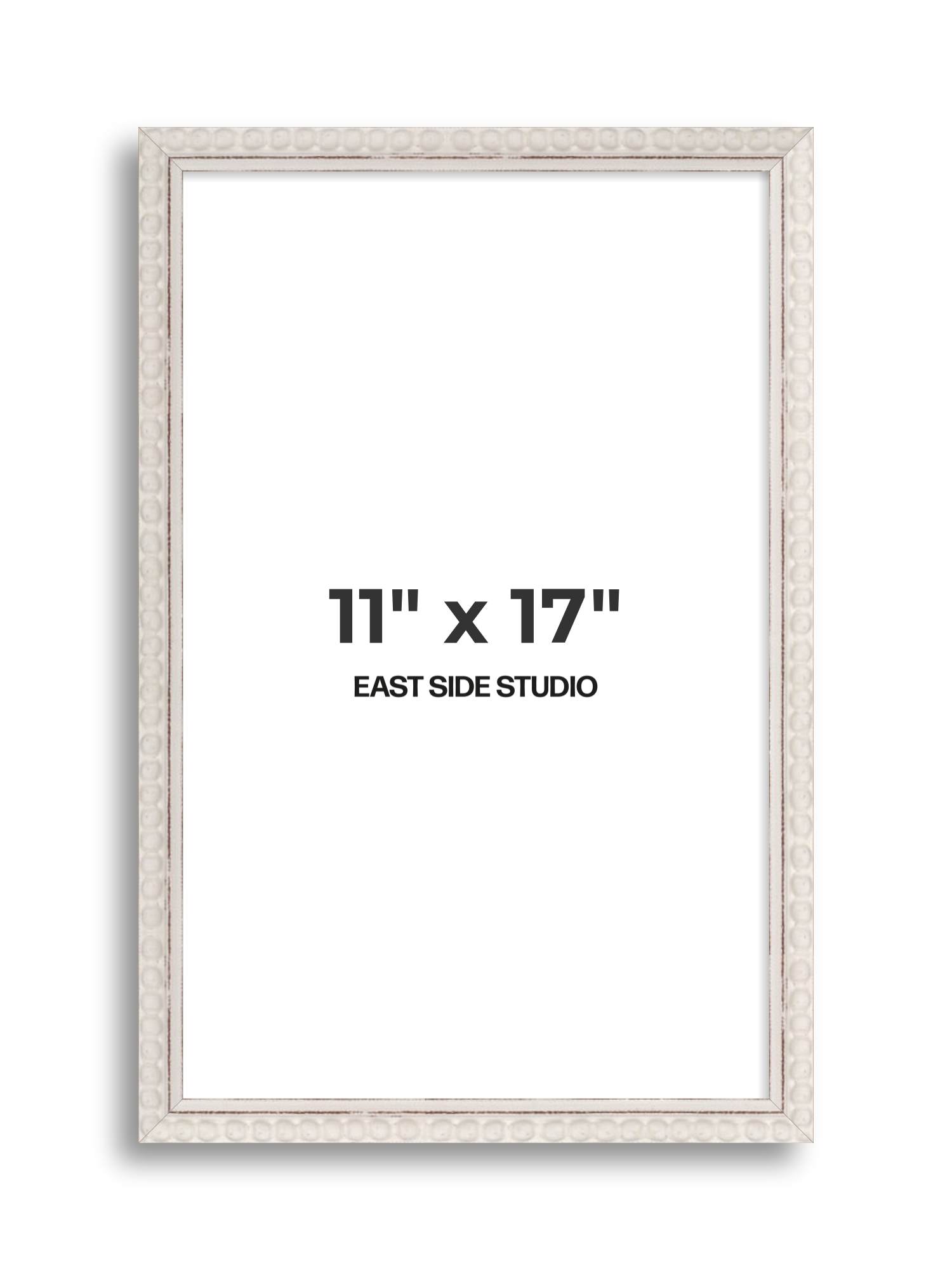 White Bobbin 11" x 17" picture frame